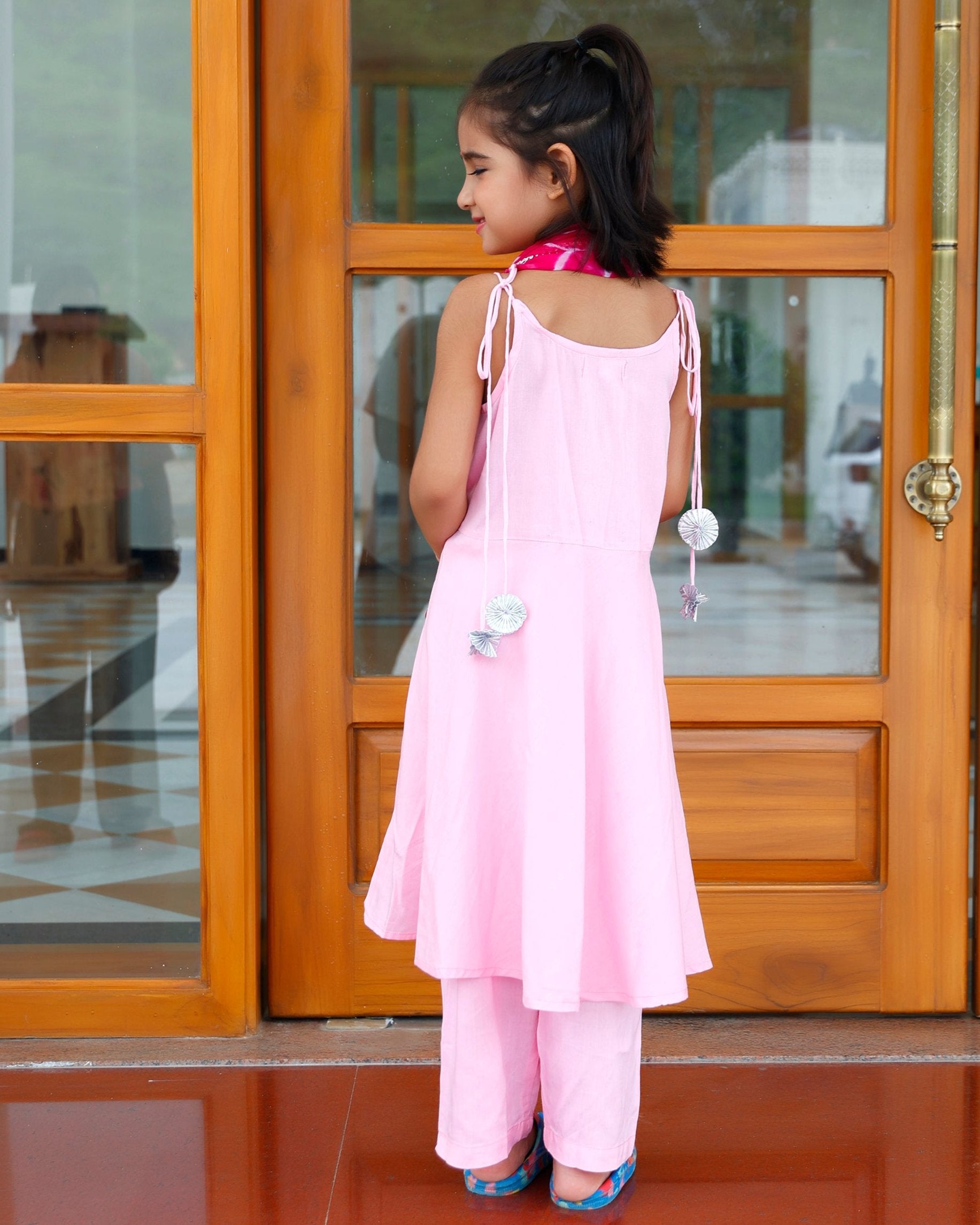 Kids Prig Pink Suit set