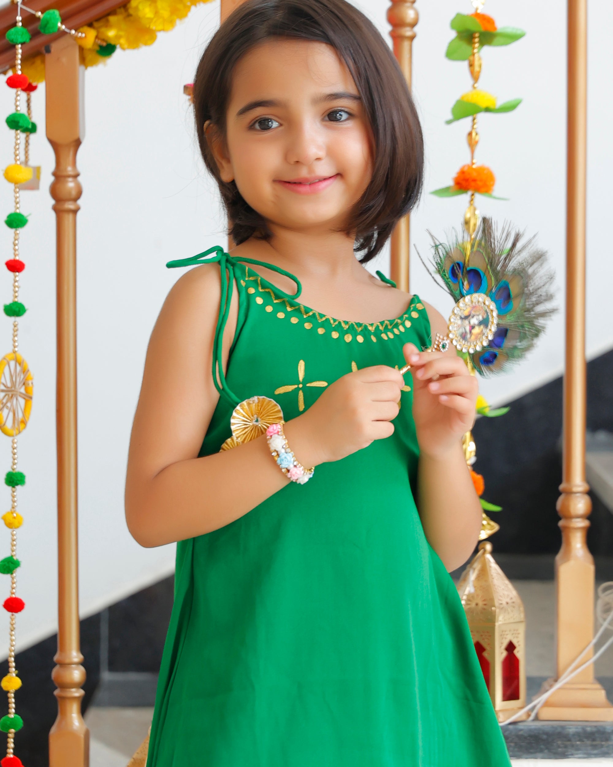 Mohini Green Kurta Set