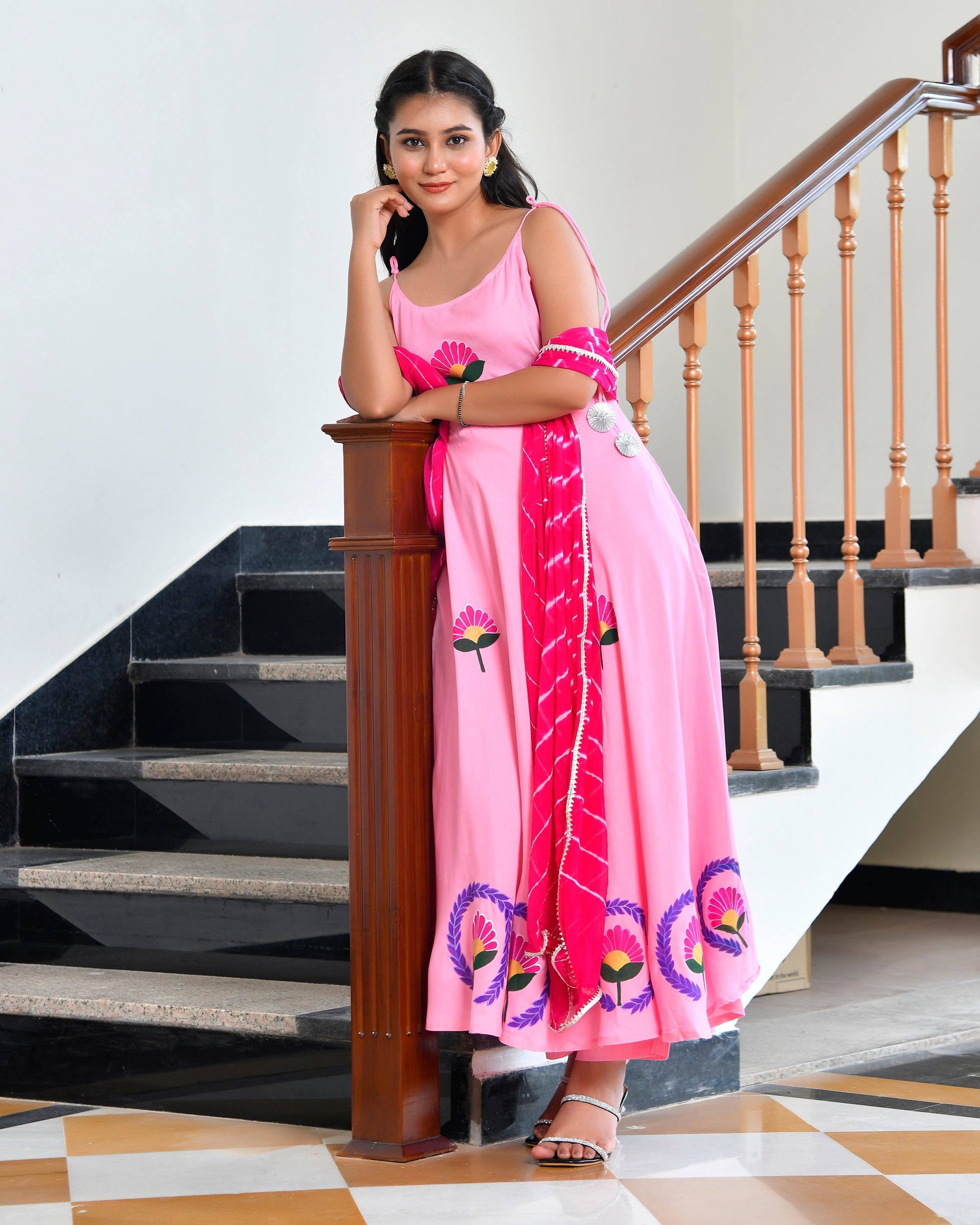 Merry Pink Suit Set