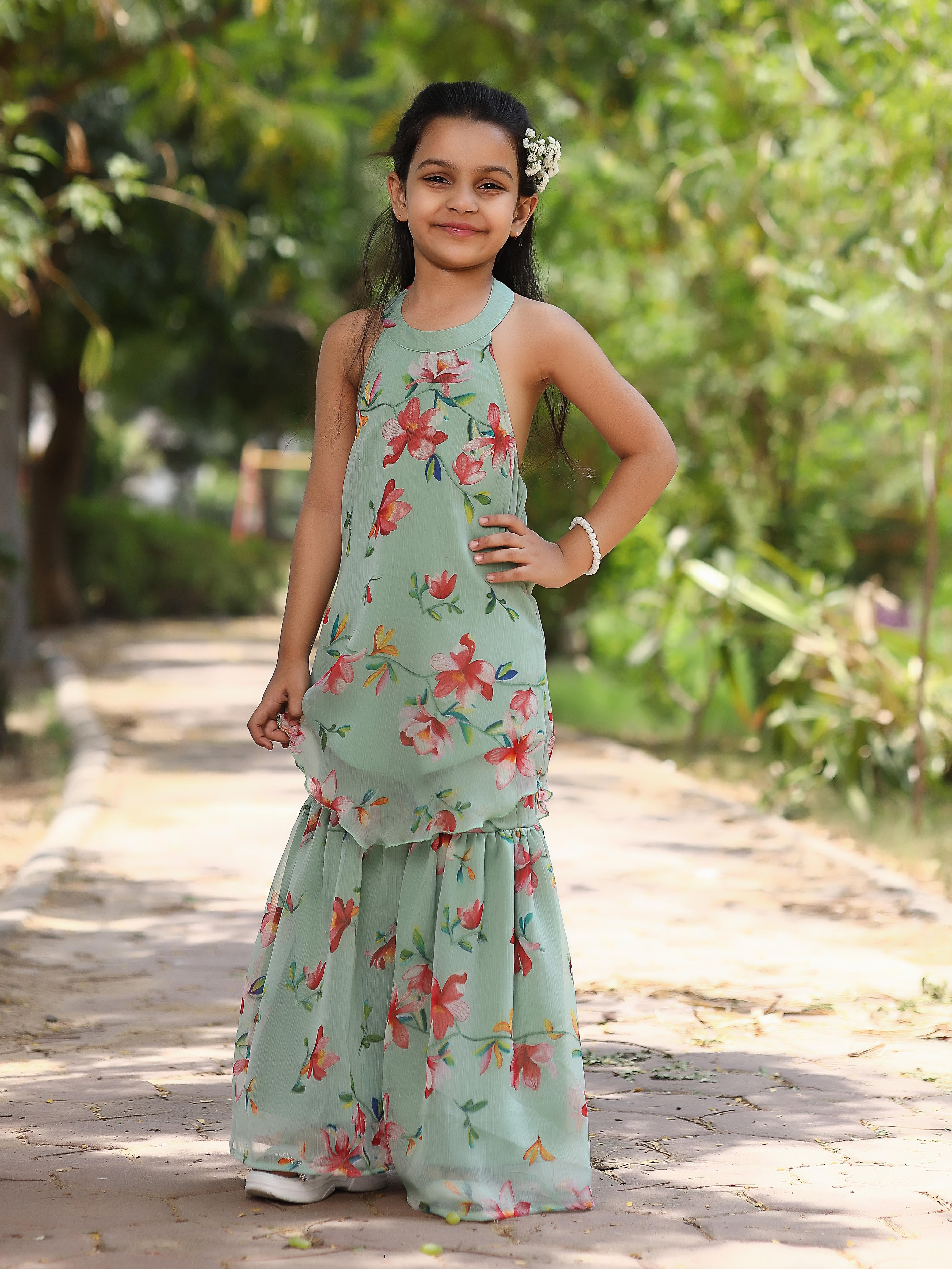 Kids Shark Fern Co-ord Set