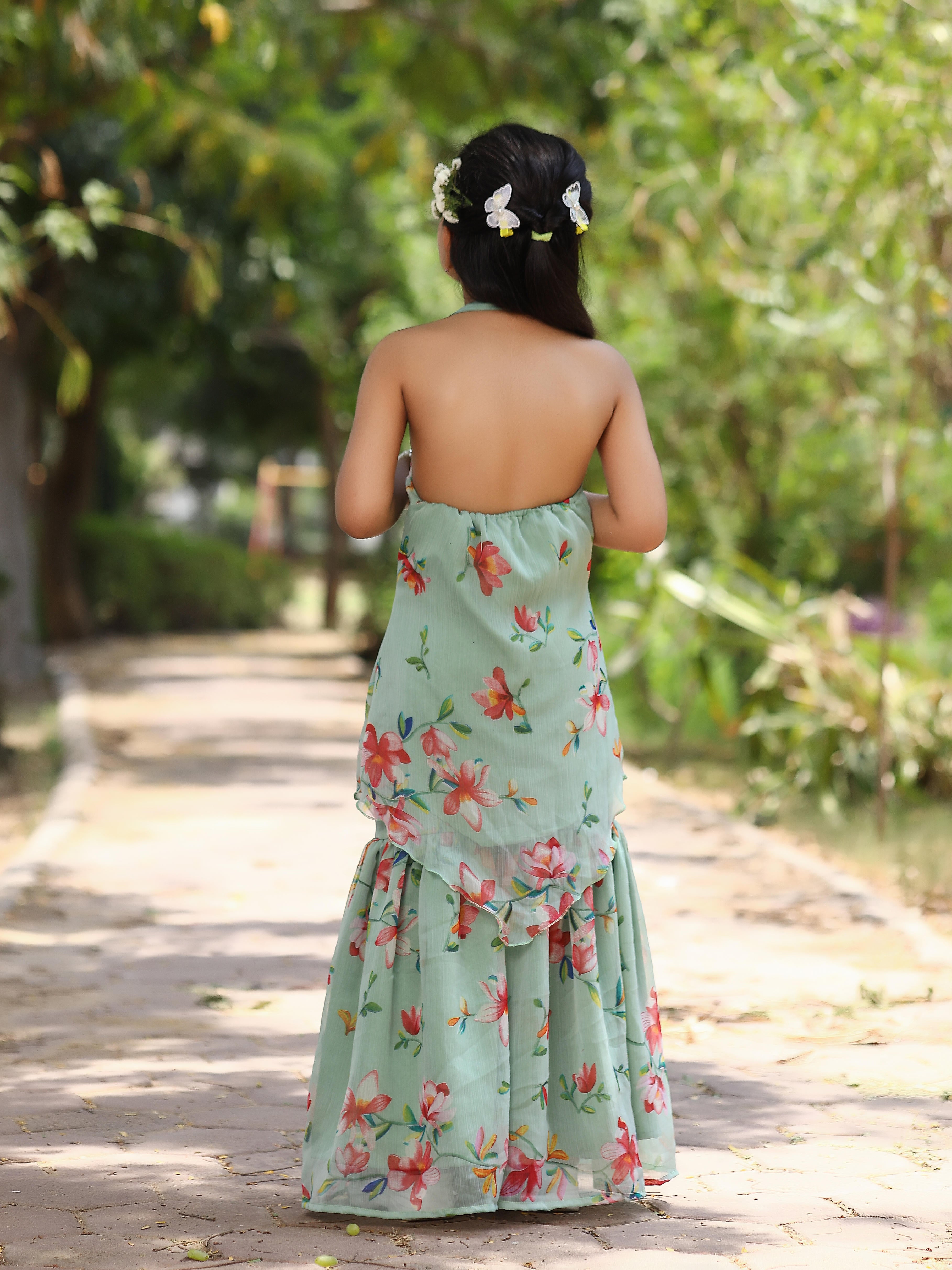 Kids Shark Fern Co-ord Set