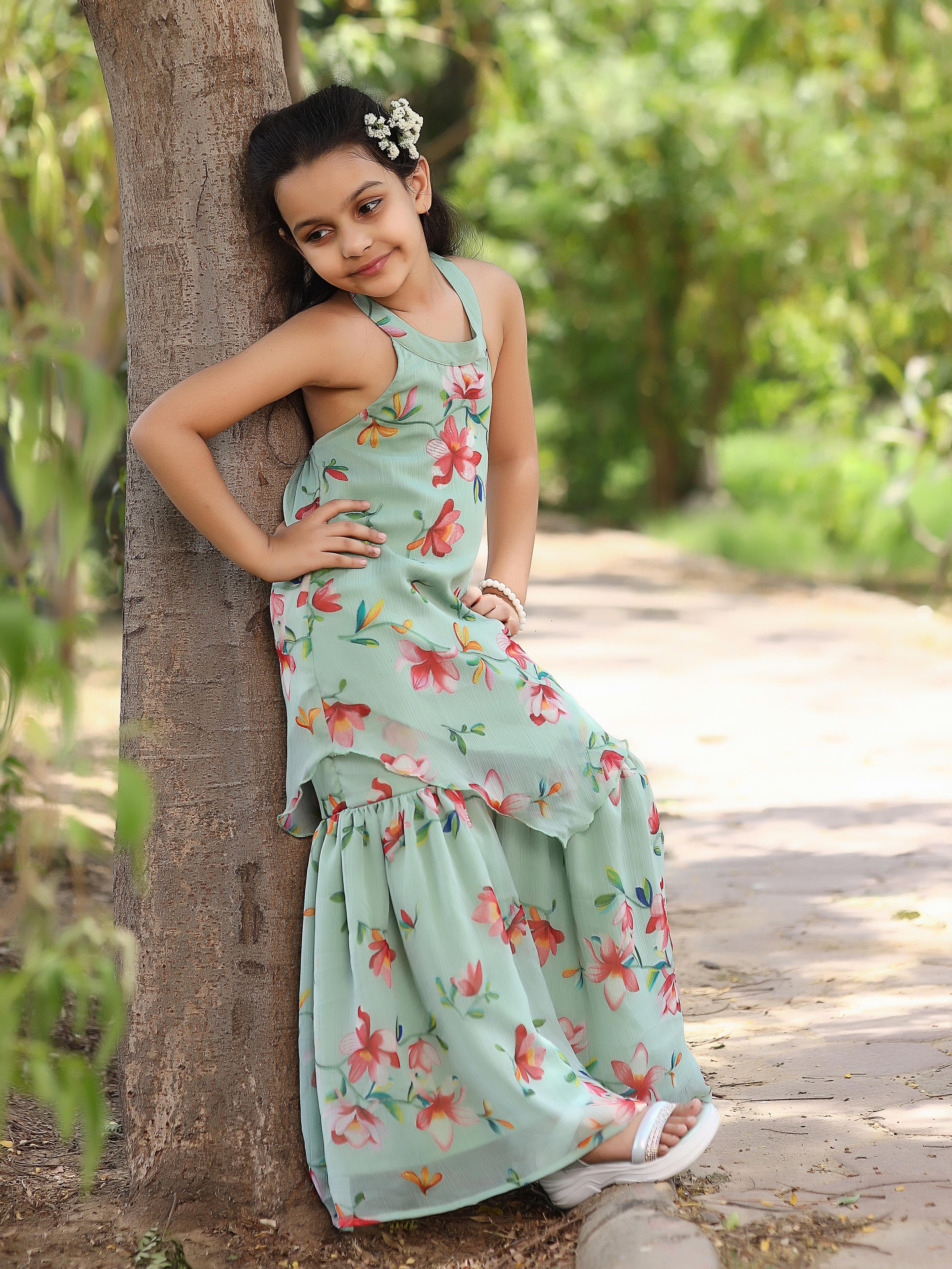 Kids Shark Fern Co-ord Set