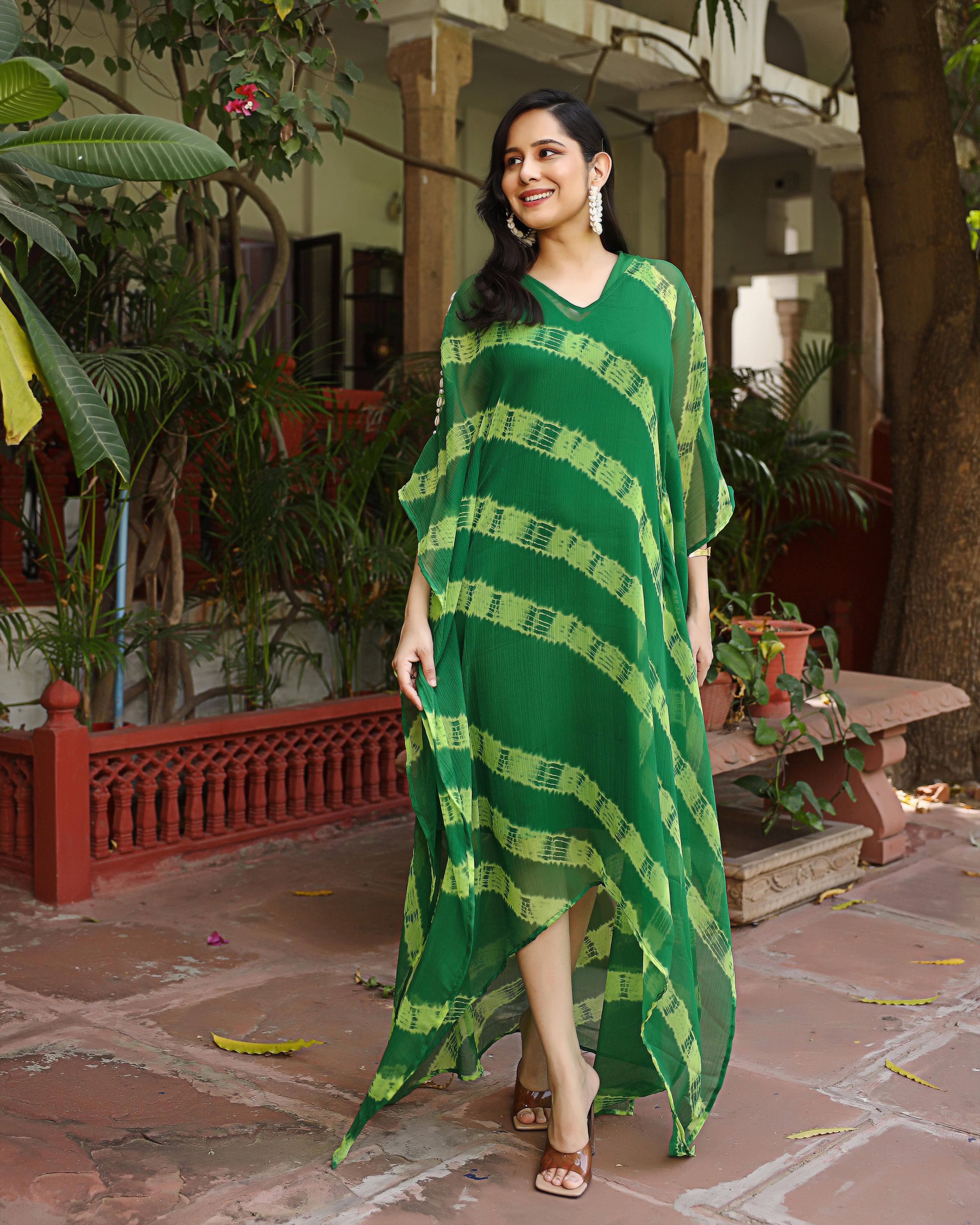 Beryl Green Kaftan