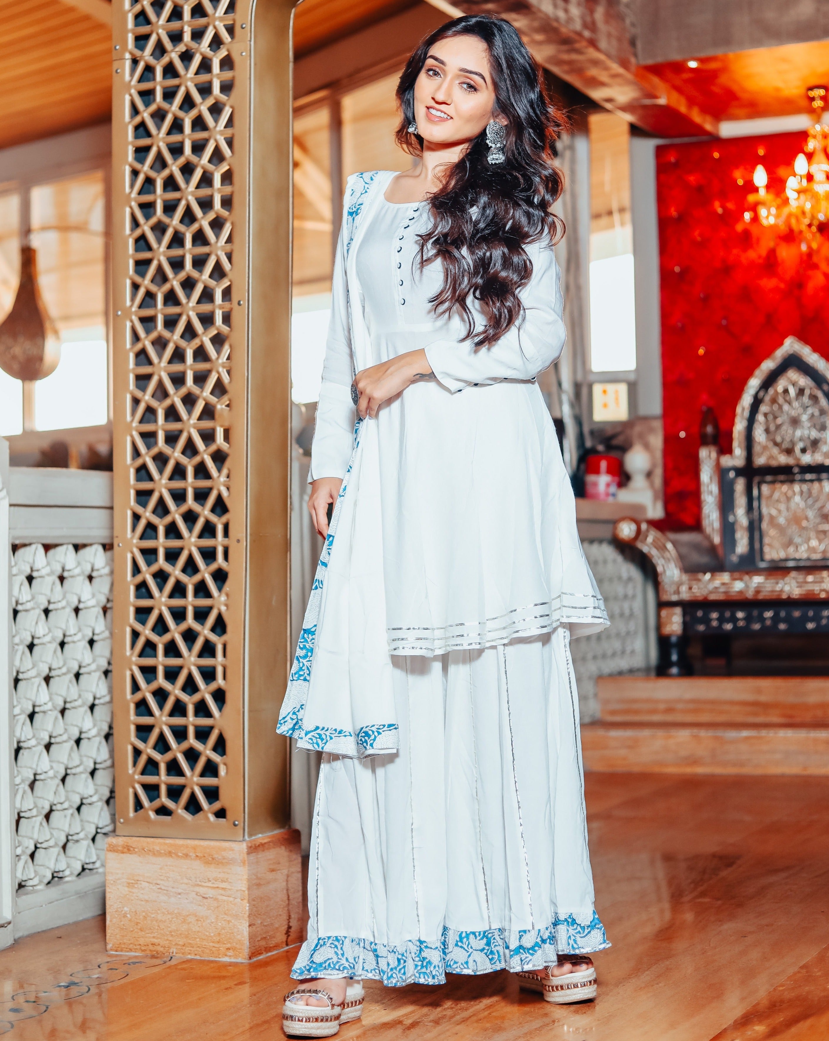 Rich White Gotta Suit Set