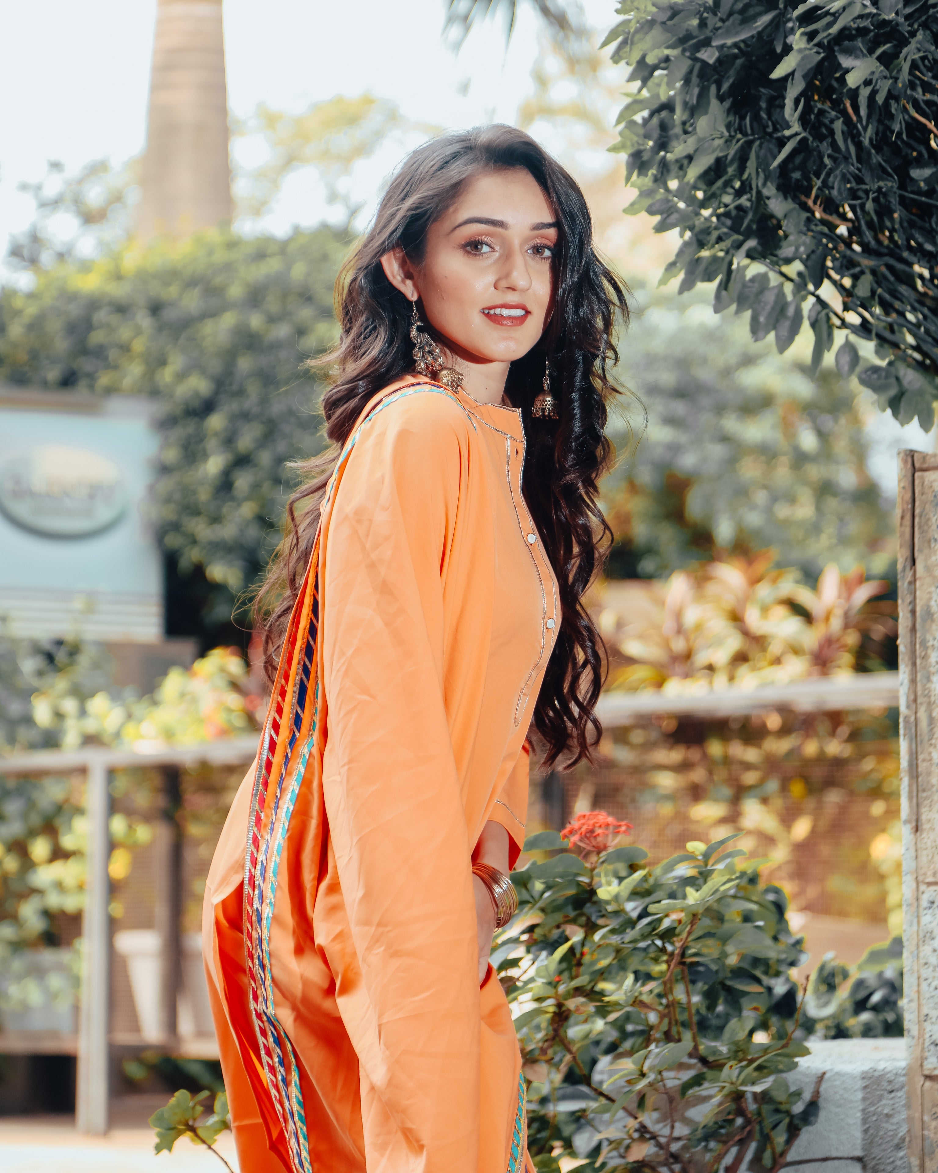 Royal Peach Suit Set