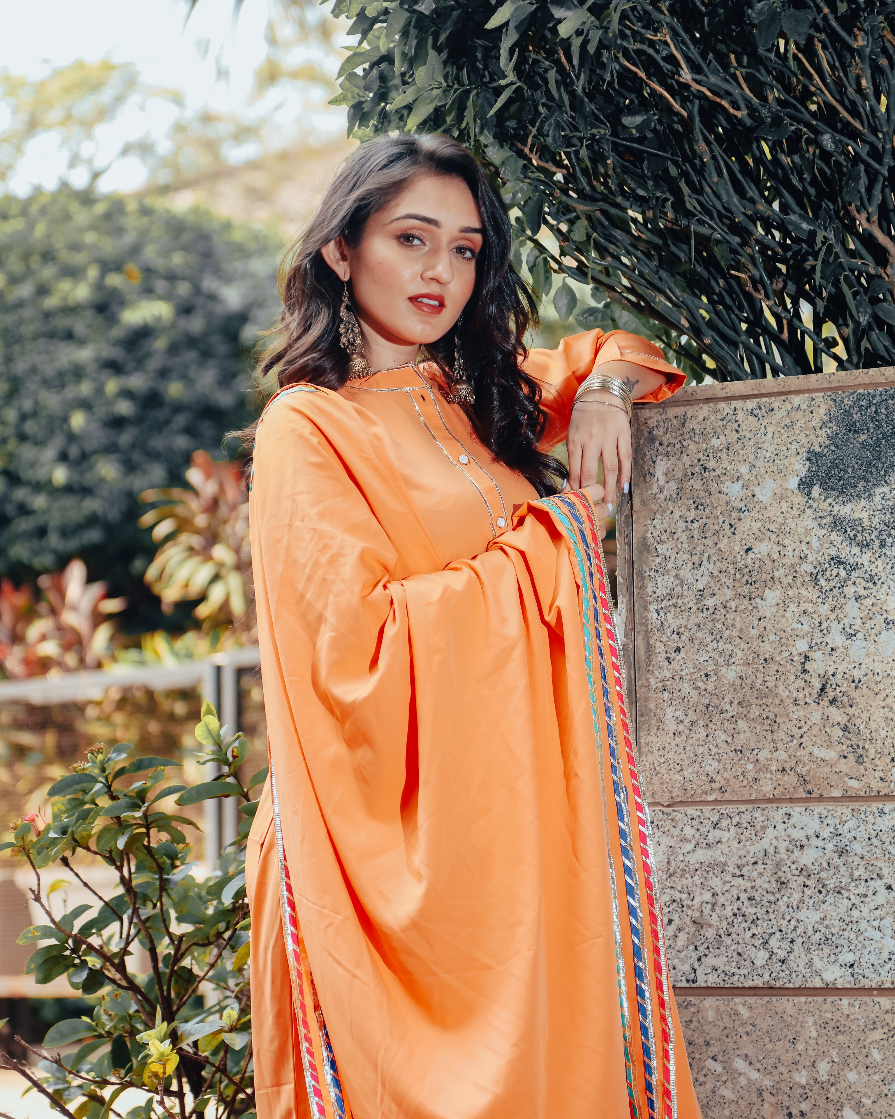 Royal Peach Suit Set