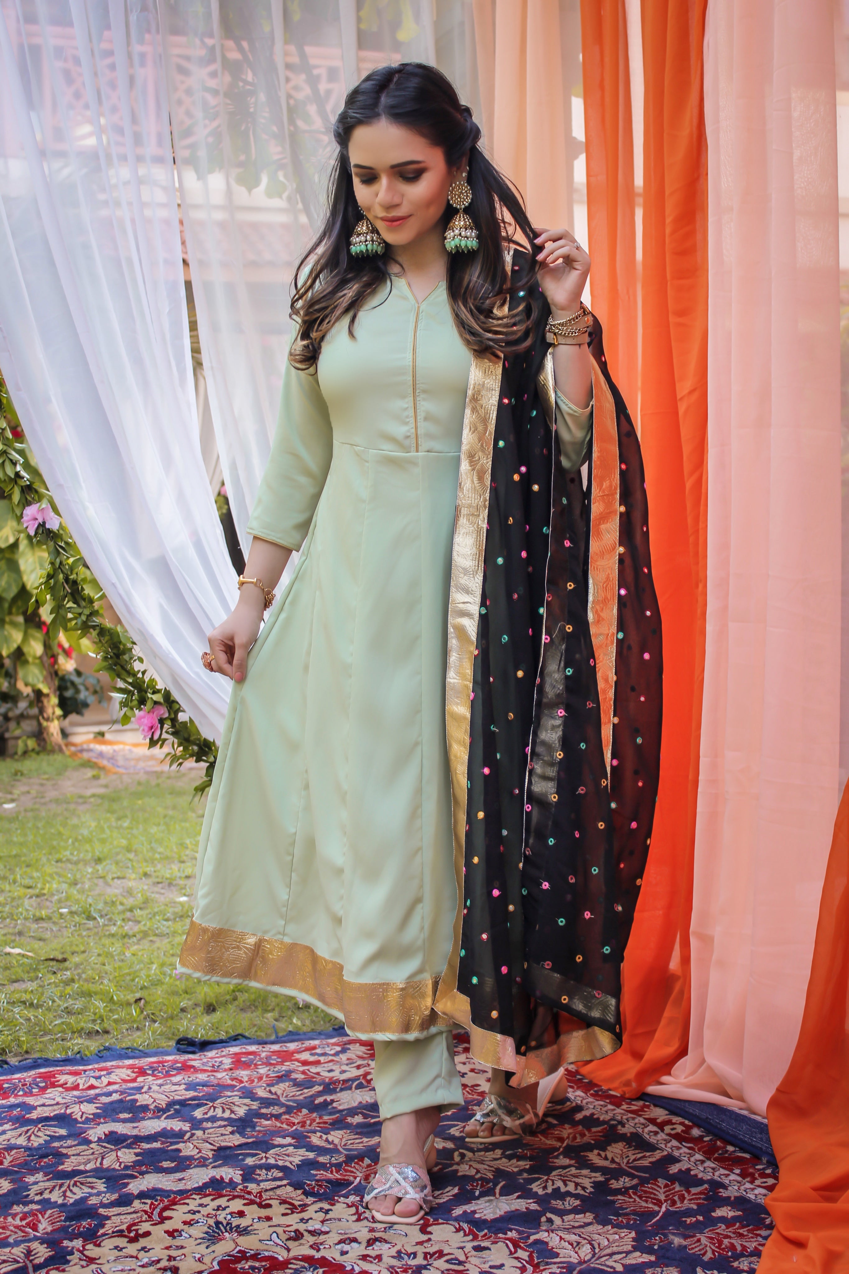 Mint Green Gotta Work Suit Set