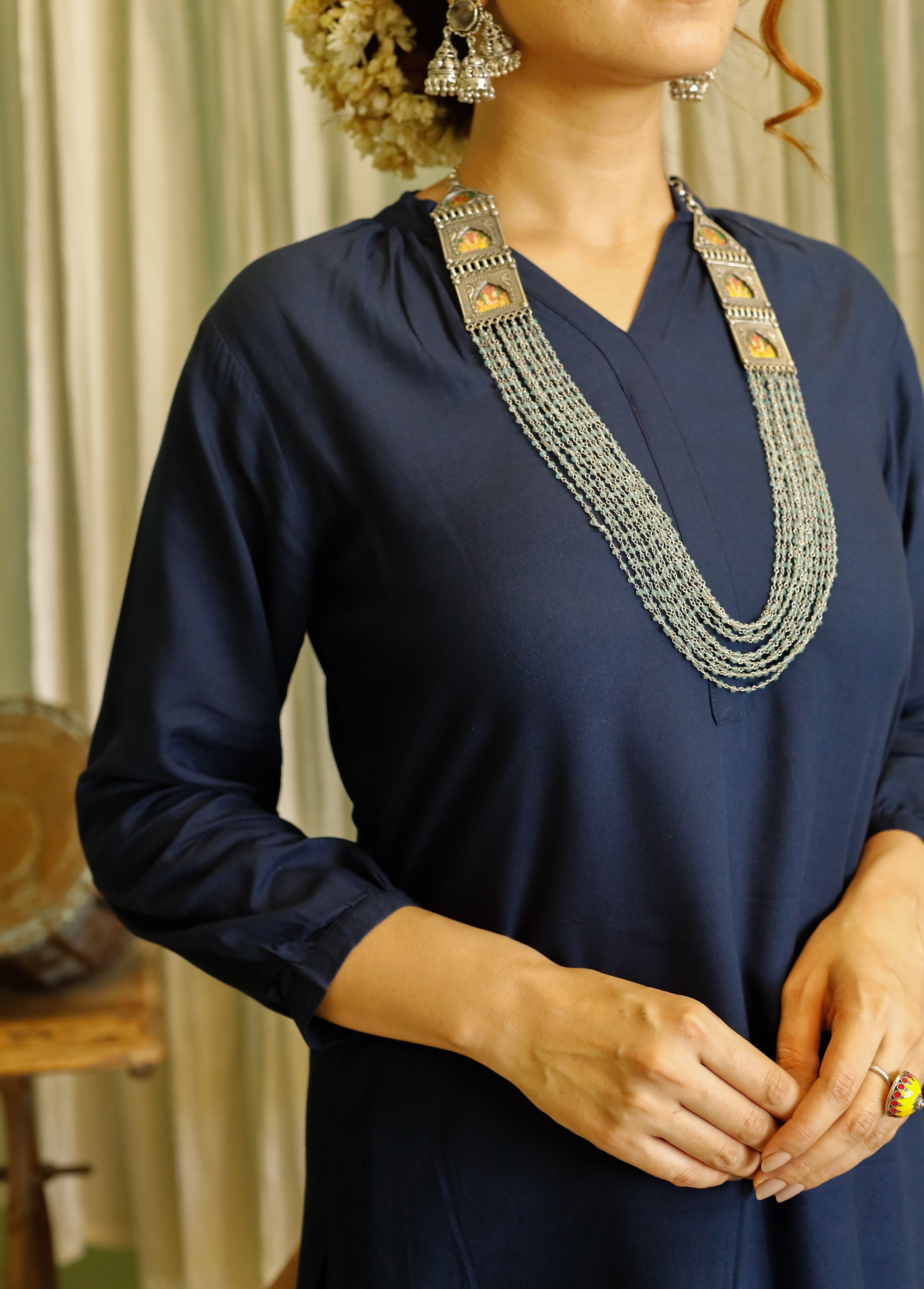 Indigo Blue Kurta Set