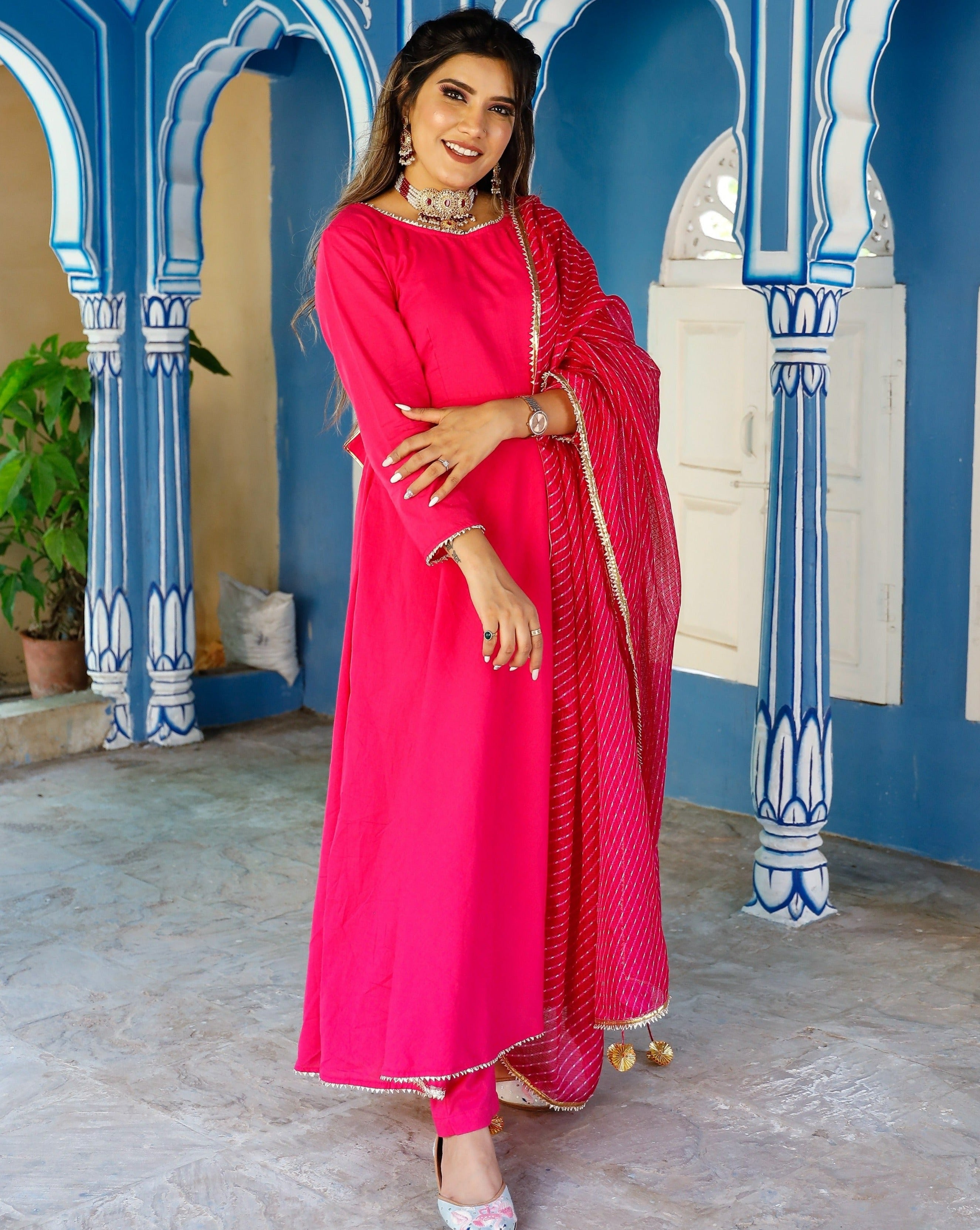 Blooming Pink Suit Set