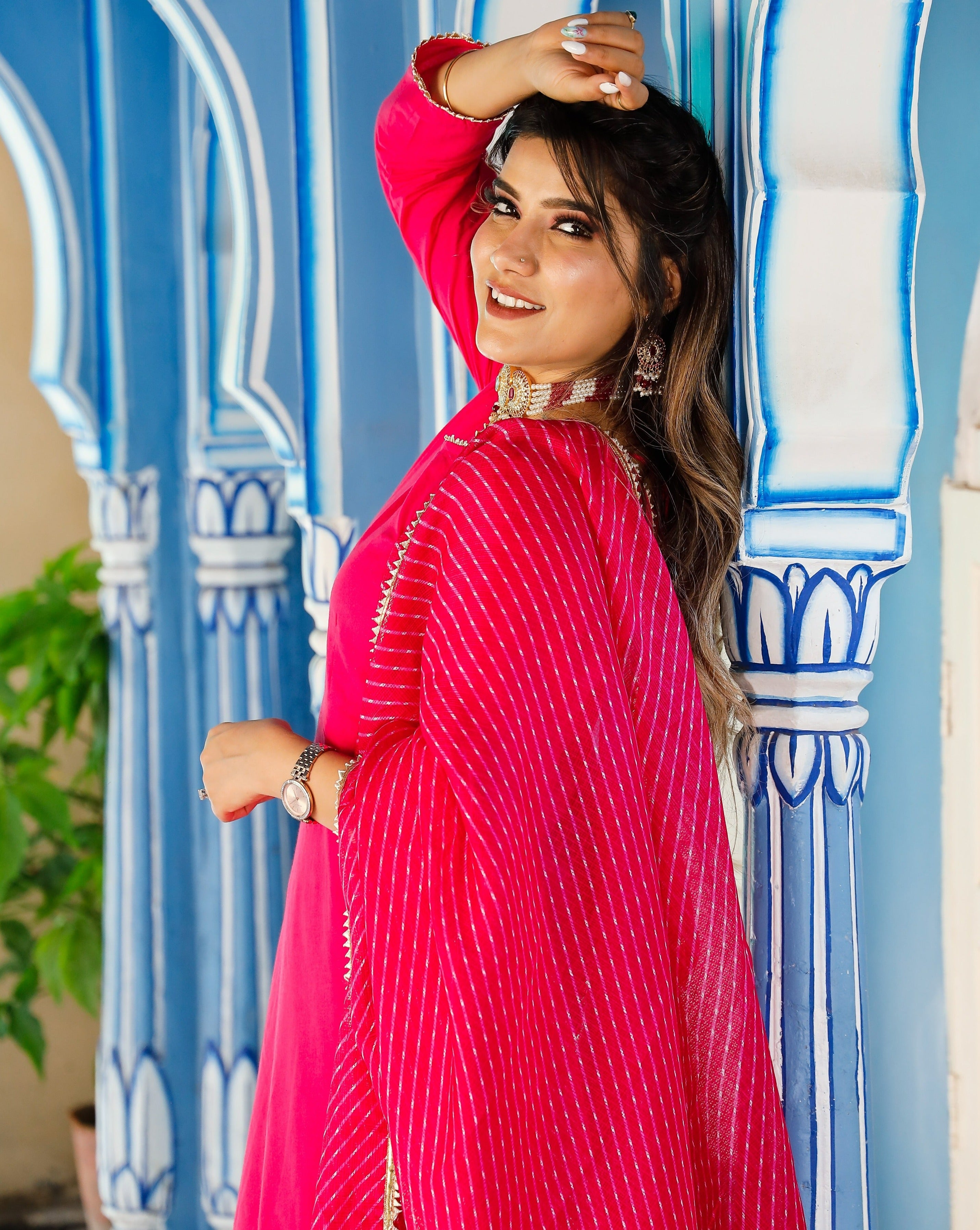 Blooming Pink Suit Set