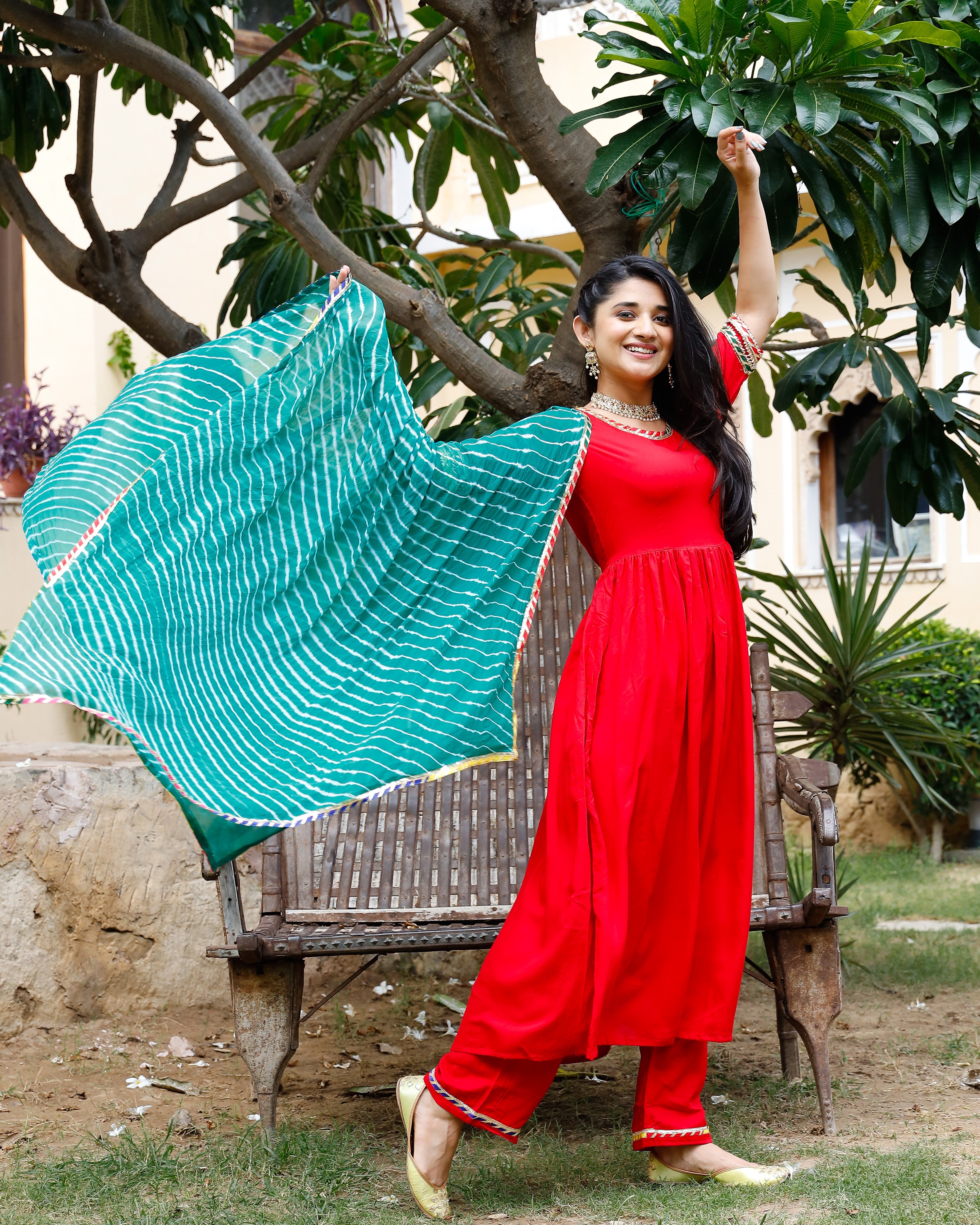 Red Raspeberry Suit Set