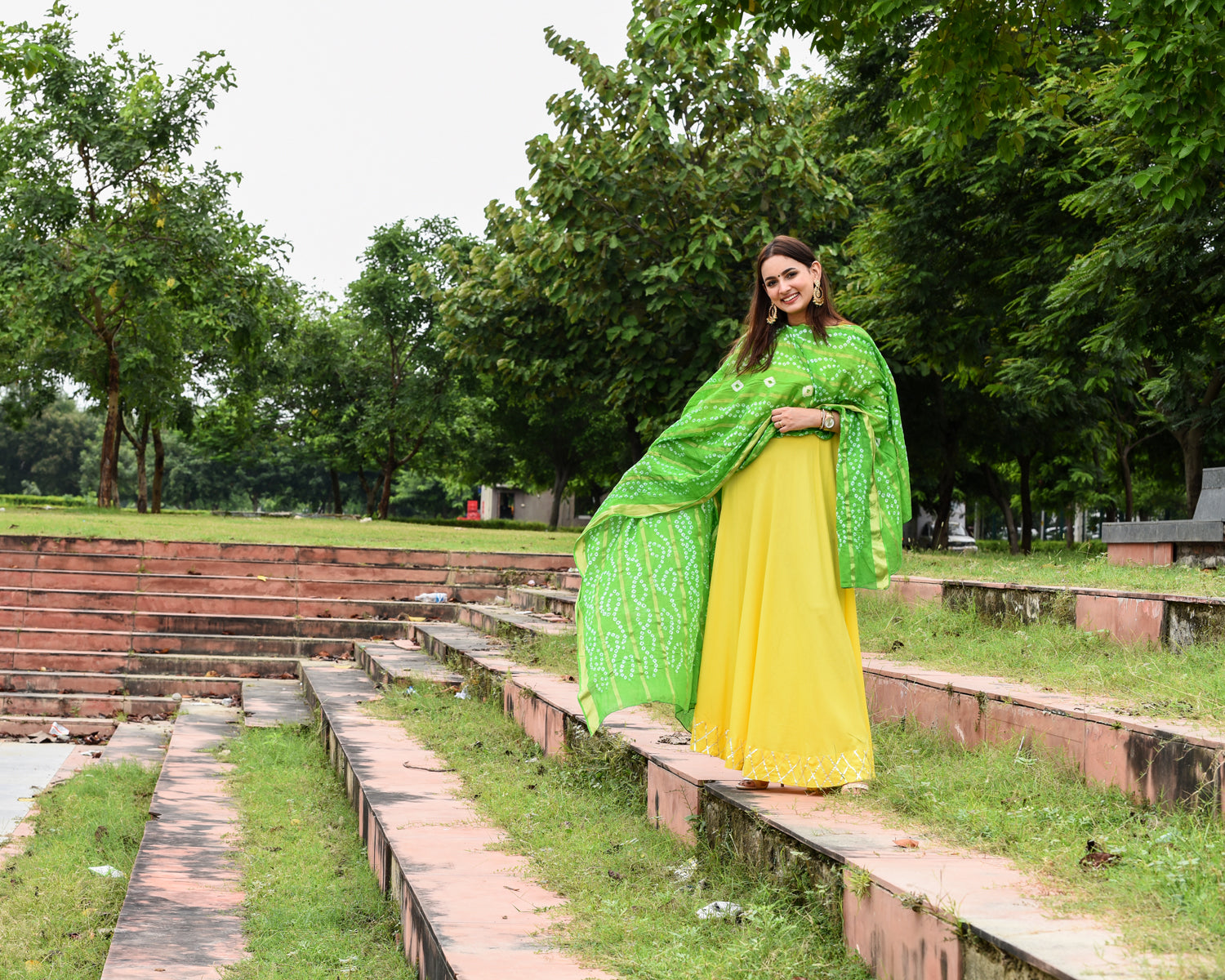 Daffodil Yellow Maxi Dress