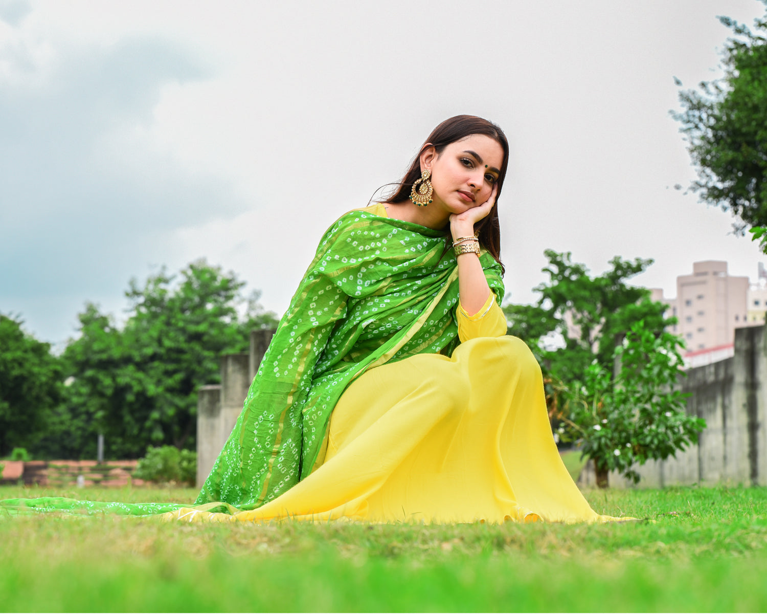 Daffodil Yellow Maxi Dress