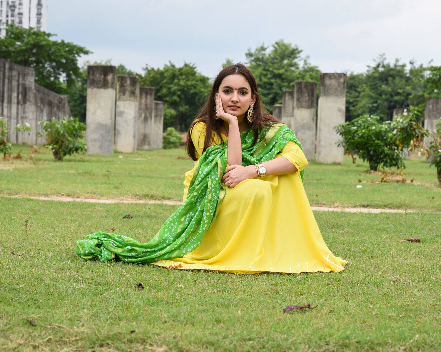 Daffodil Yellow Maxi Dress