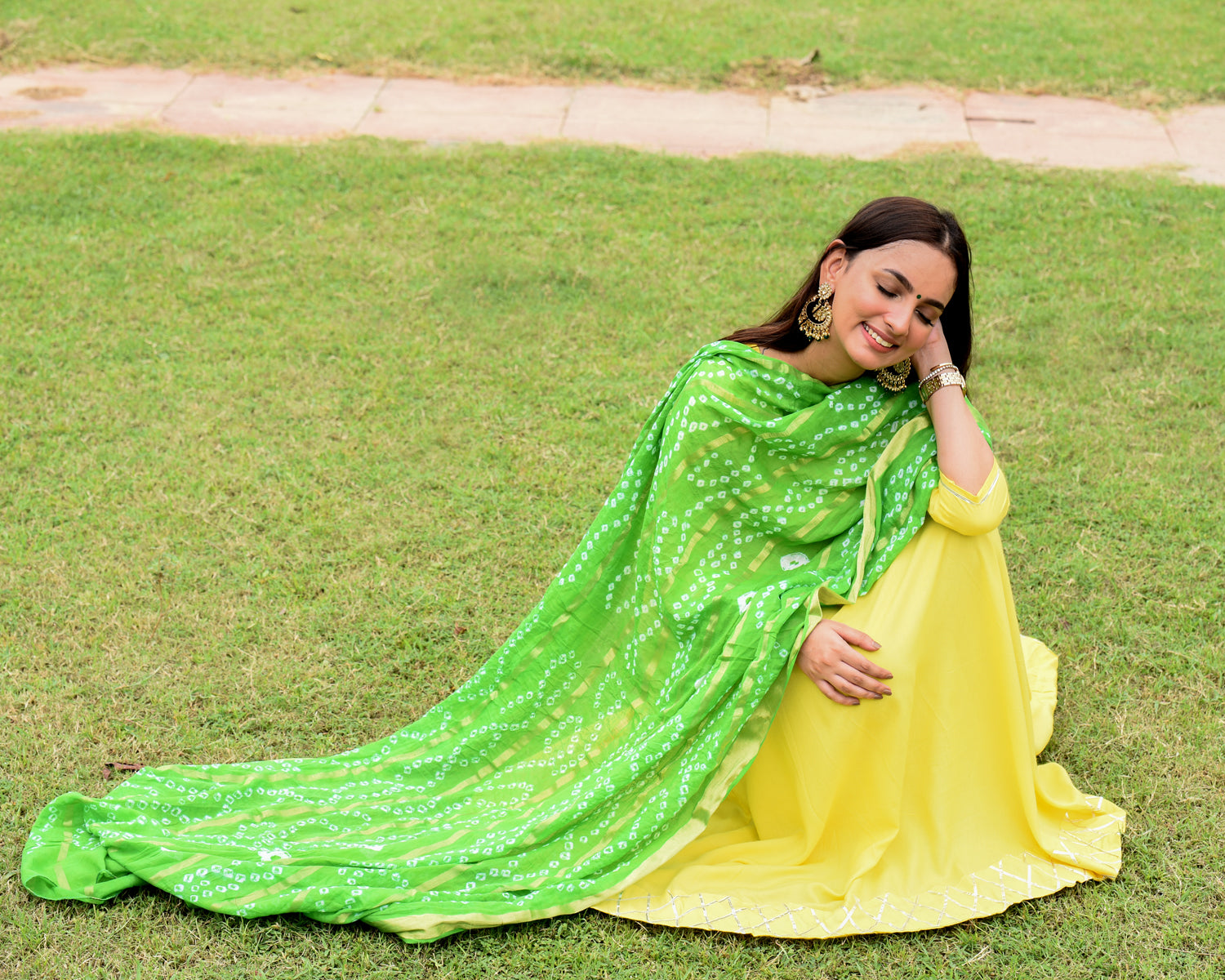 Daffodil Yellow Maxi Dress