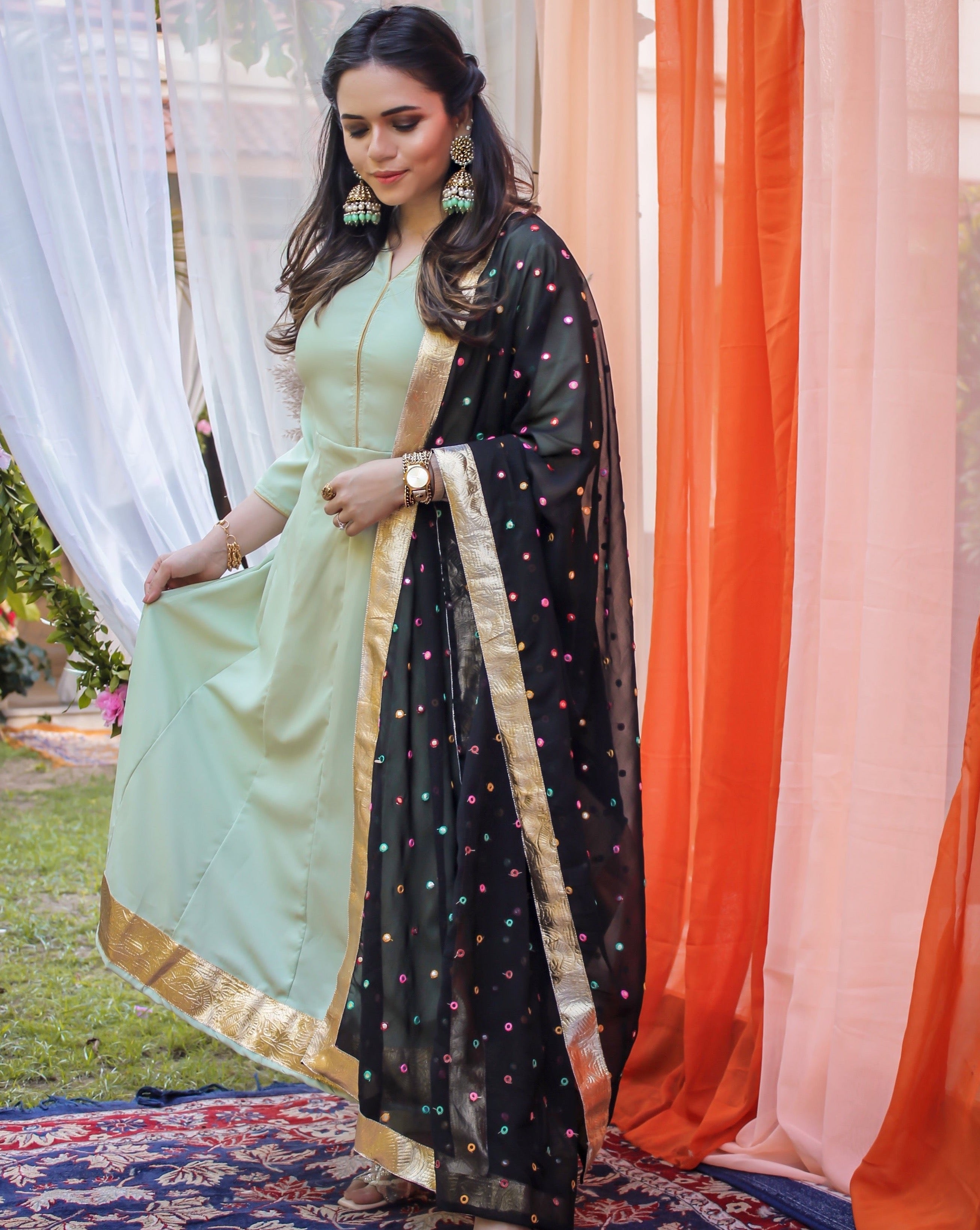 Mint Green Gotta Work Suit Set