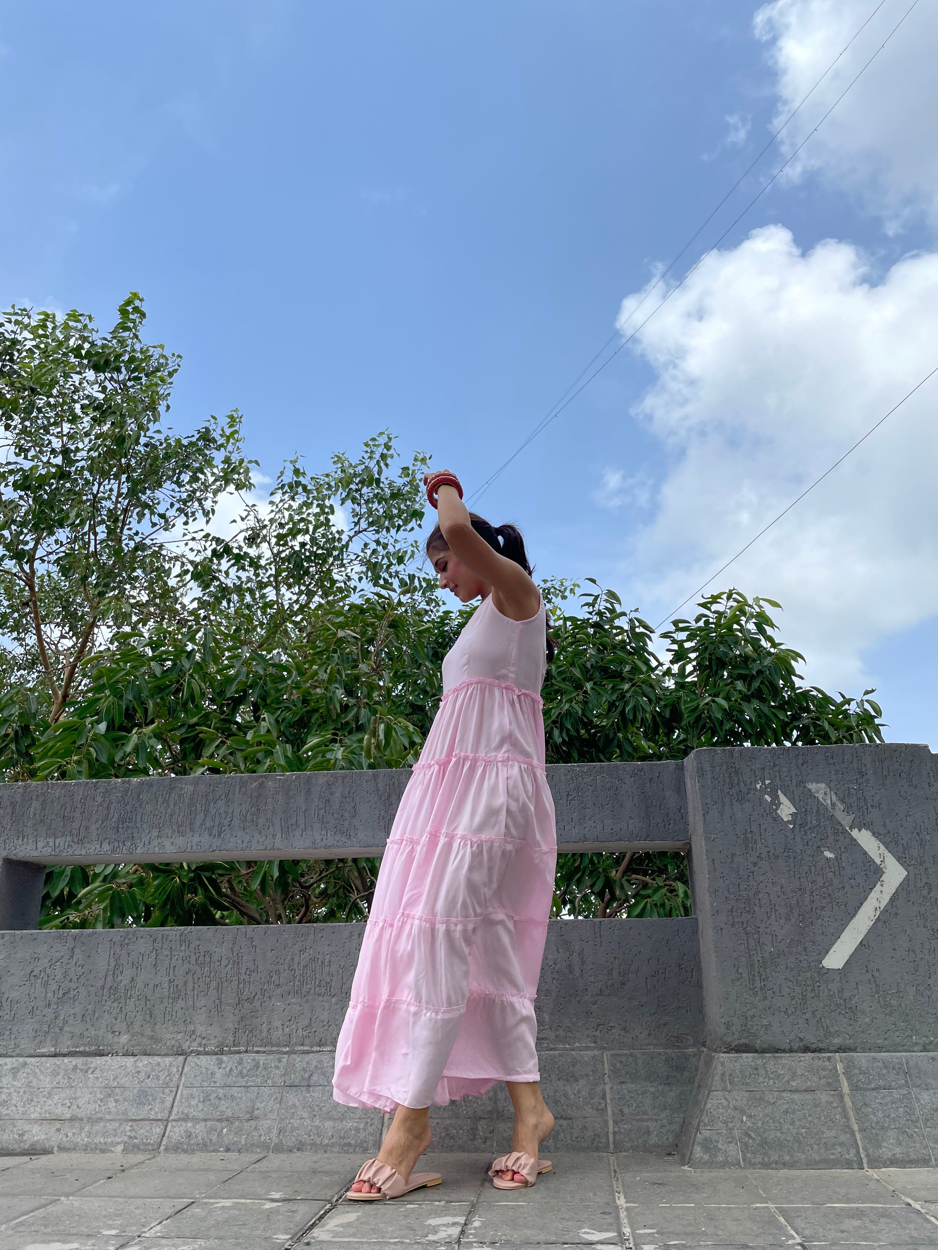 Gorgeous Pink Maxi Dress