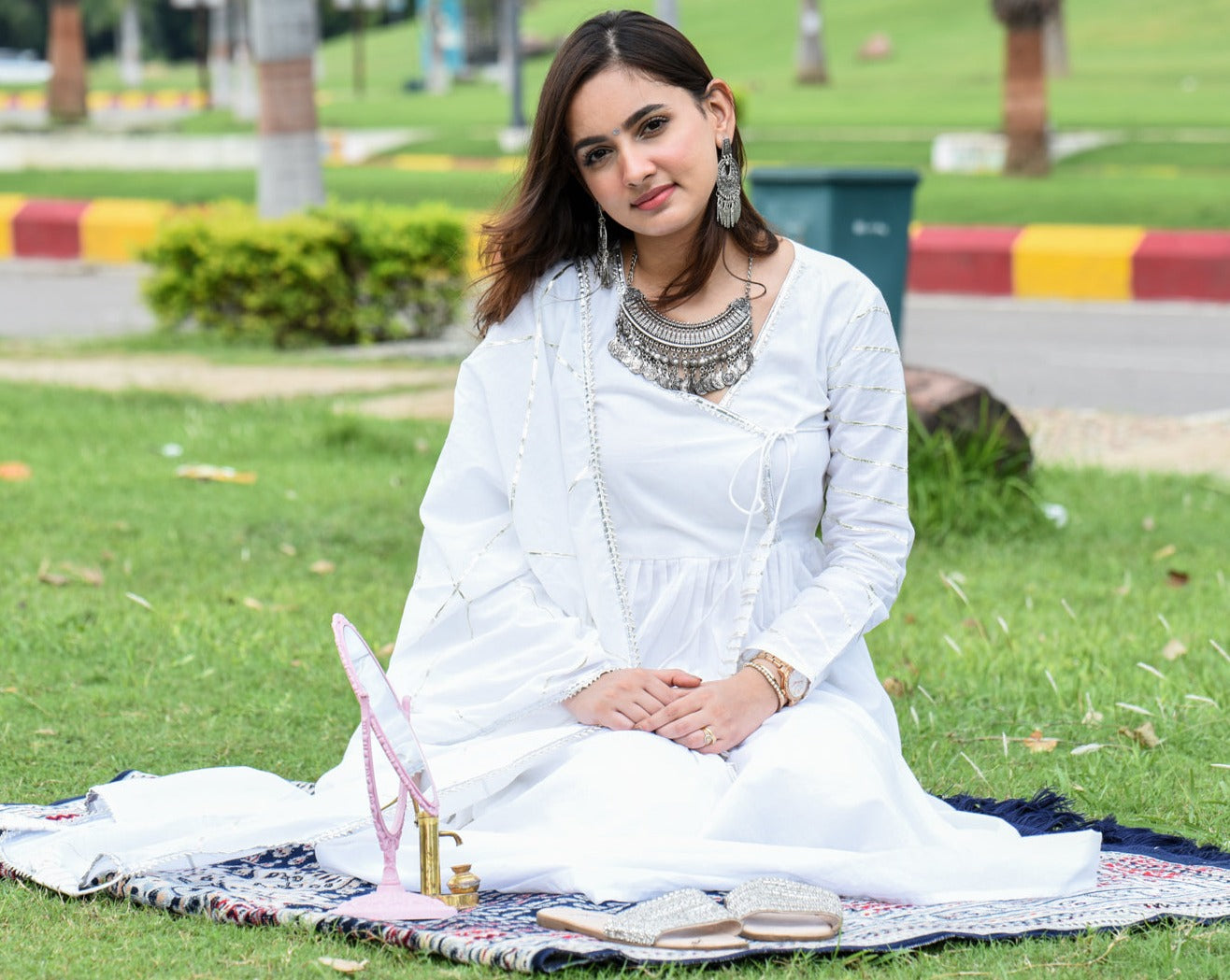 Hot White Gotta Suit Set