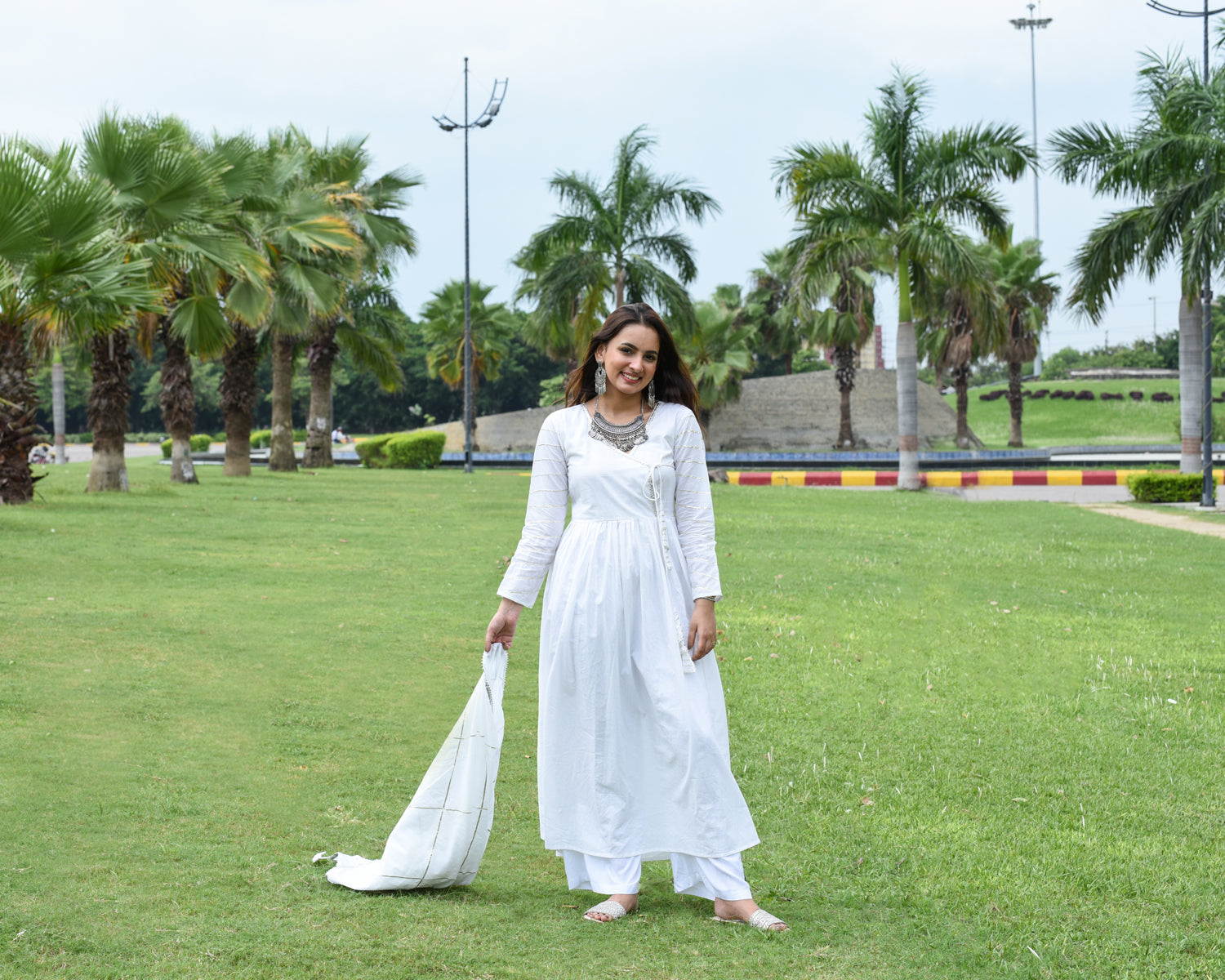 Hot White Gotta Suit Set