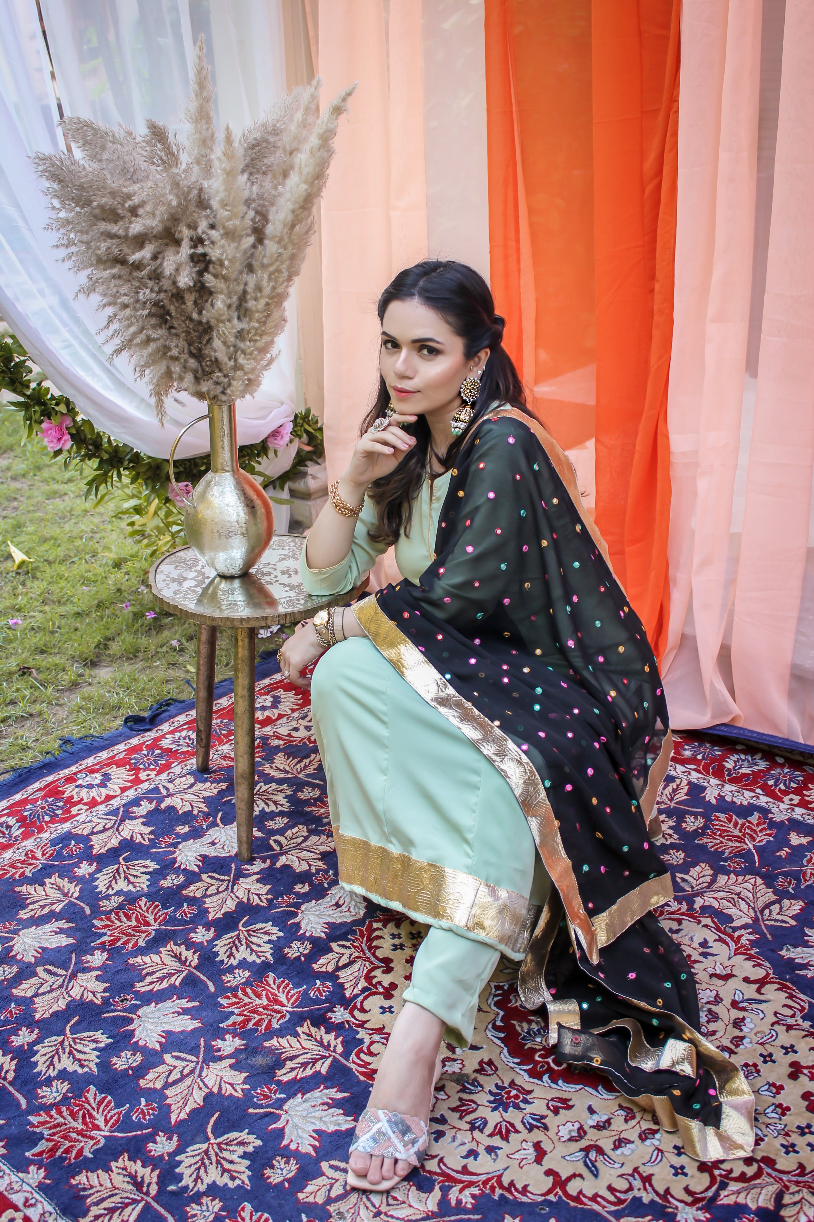 Mint Green Gotta Work Suit Set