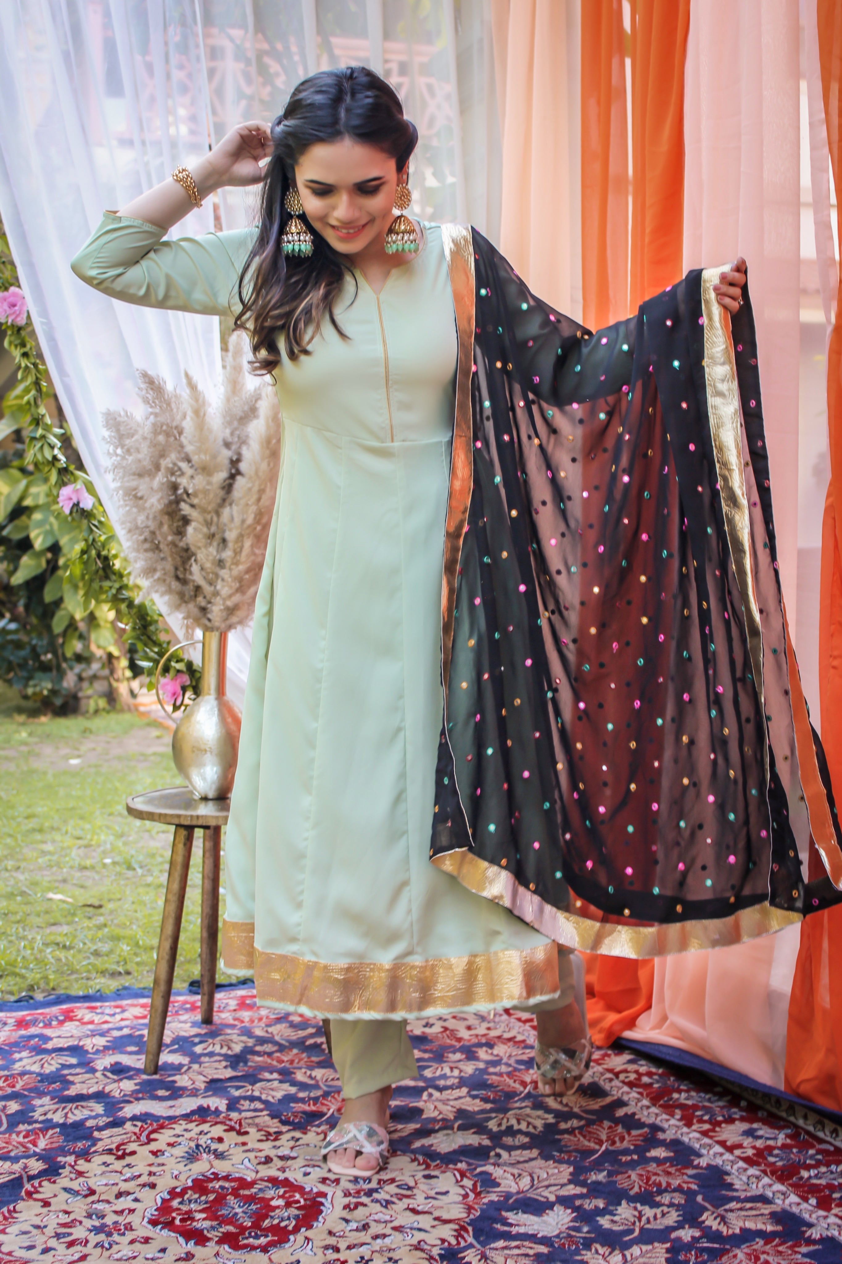 Mint Green Gotta Work Suit Set