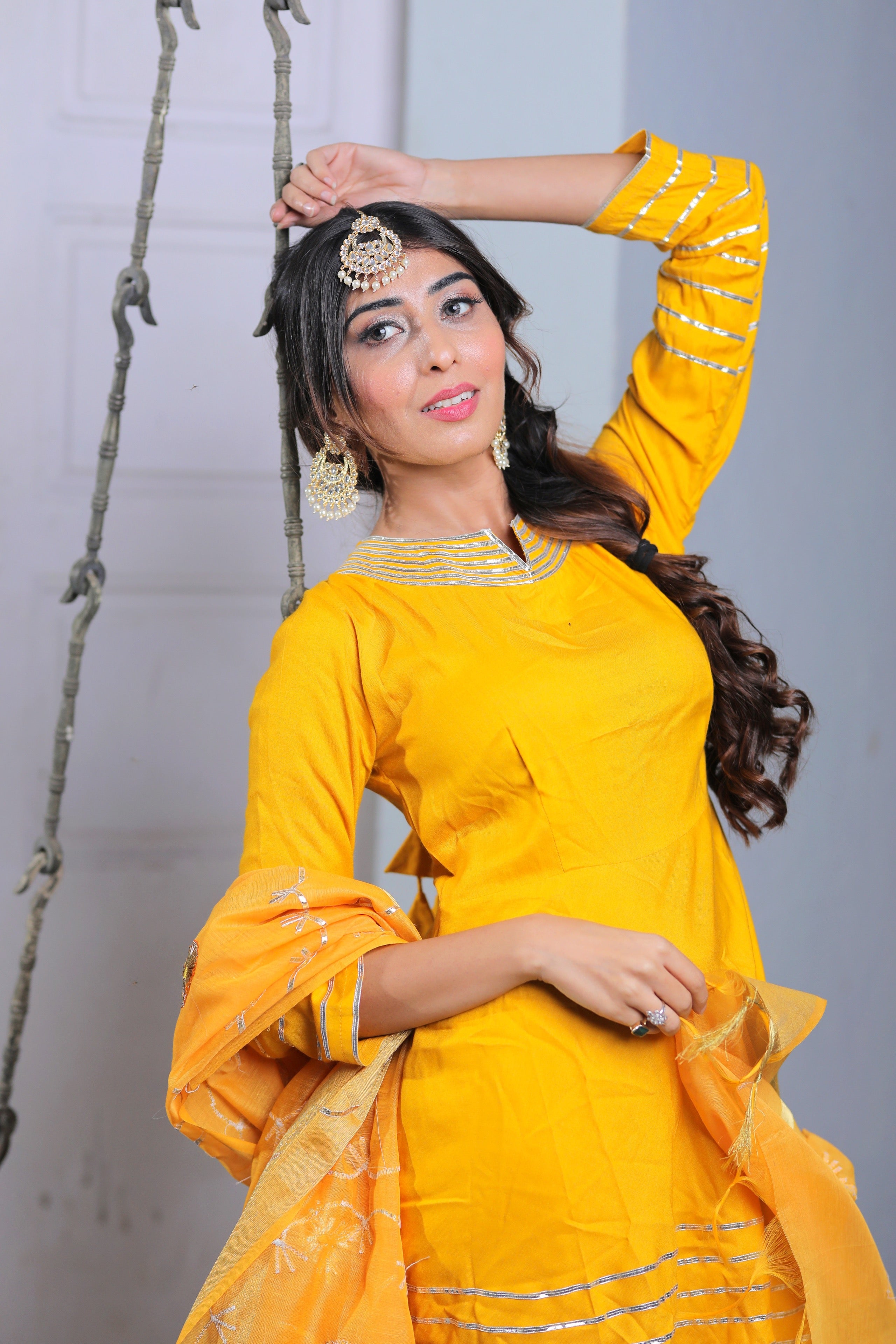 Yellow Gotta Work Suit Set