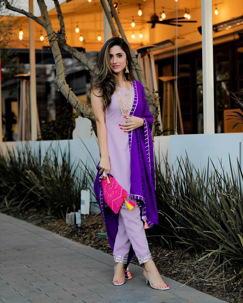 Lavender Fusion Suit Set