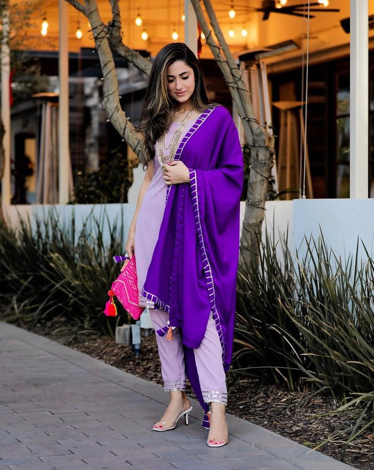 Lavender Fusion Suit Set