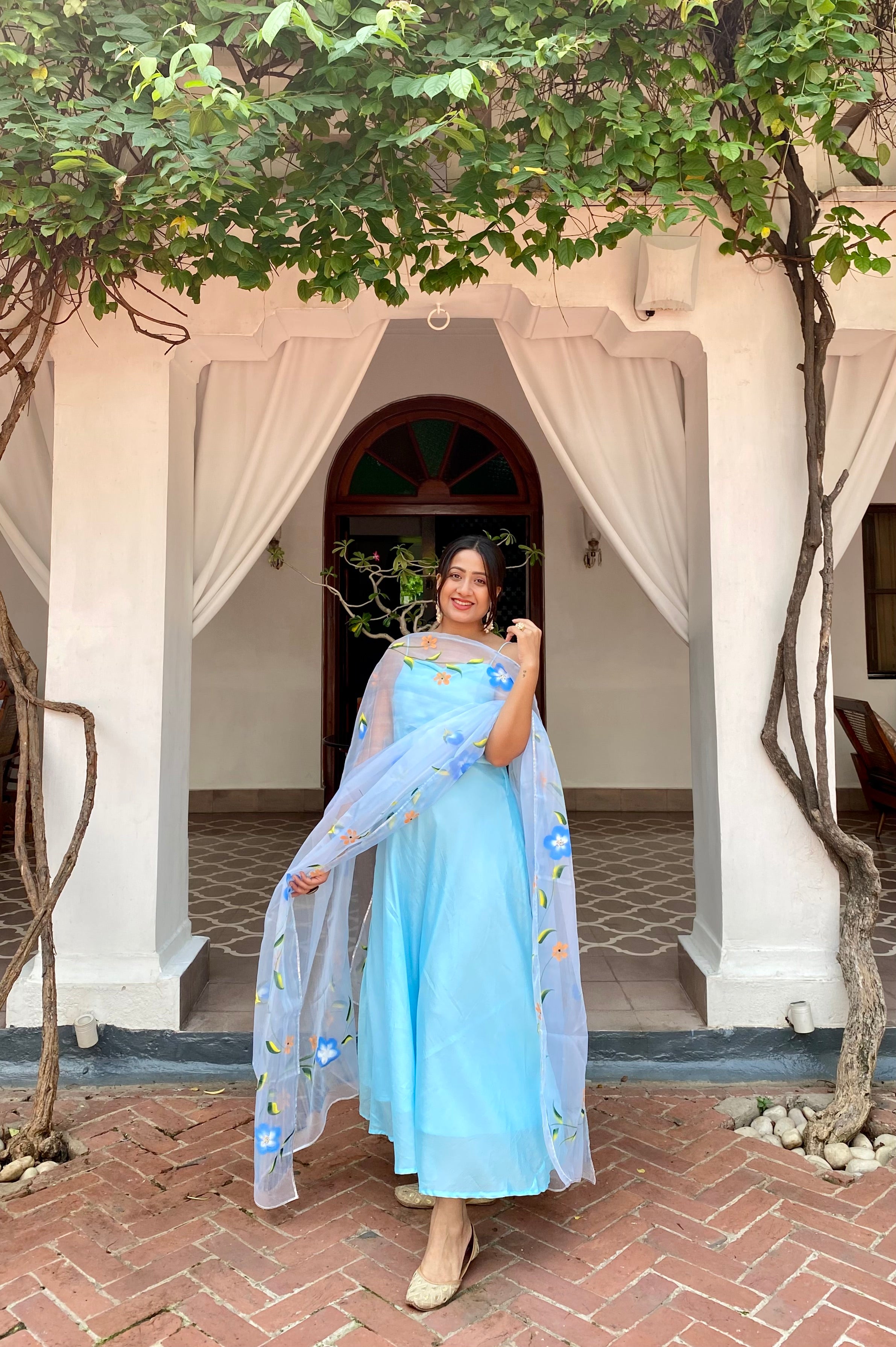 Aashvi Blue Suit Set