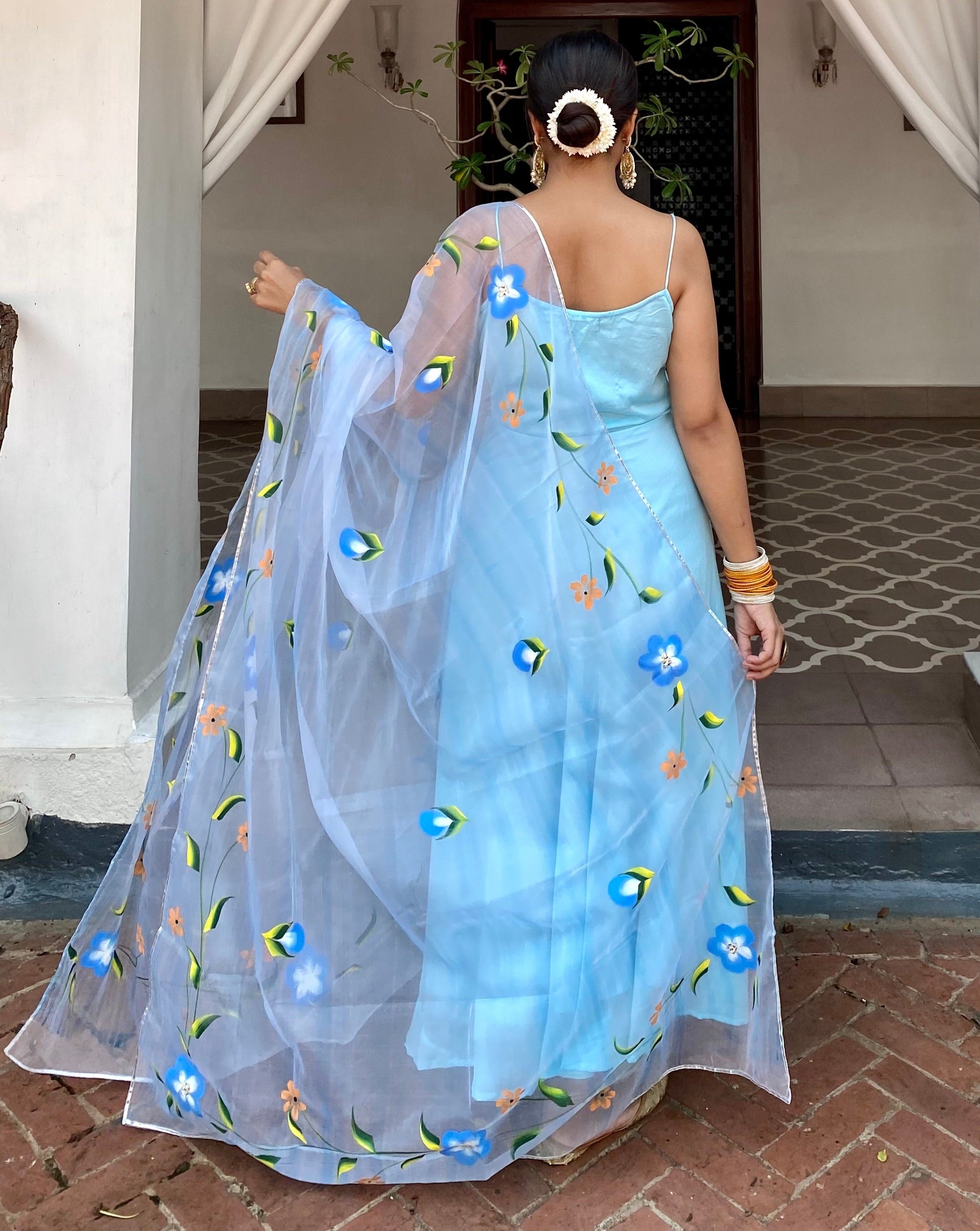 Aashvi Blue Suit Set