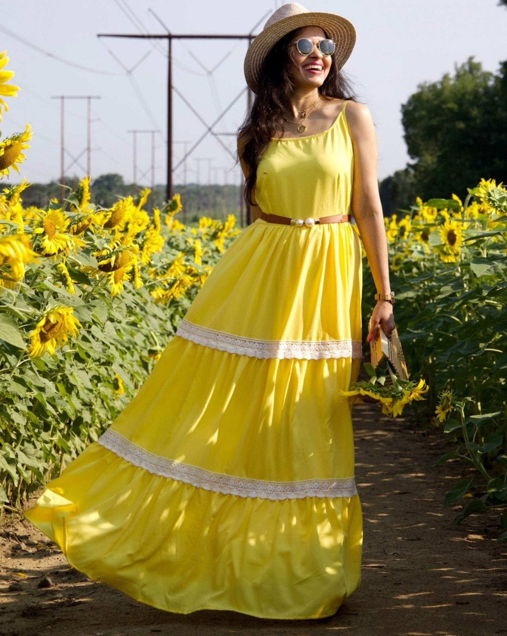 Finch Yellow Maxi Dress
