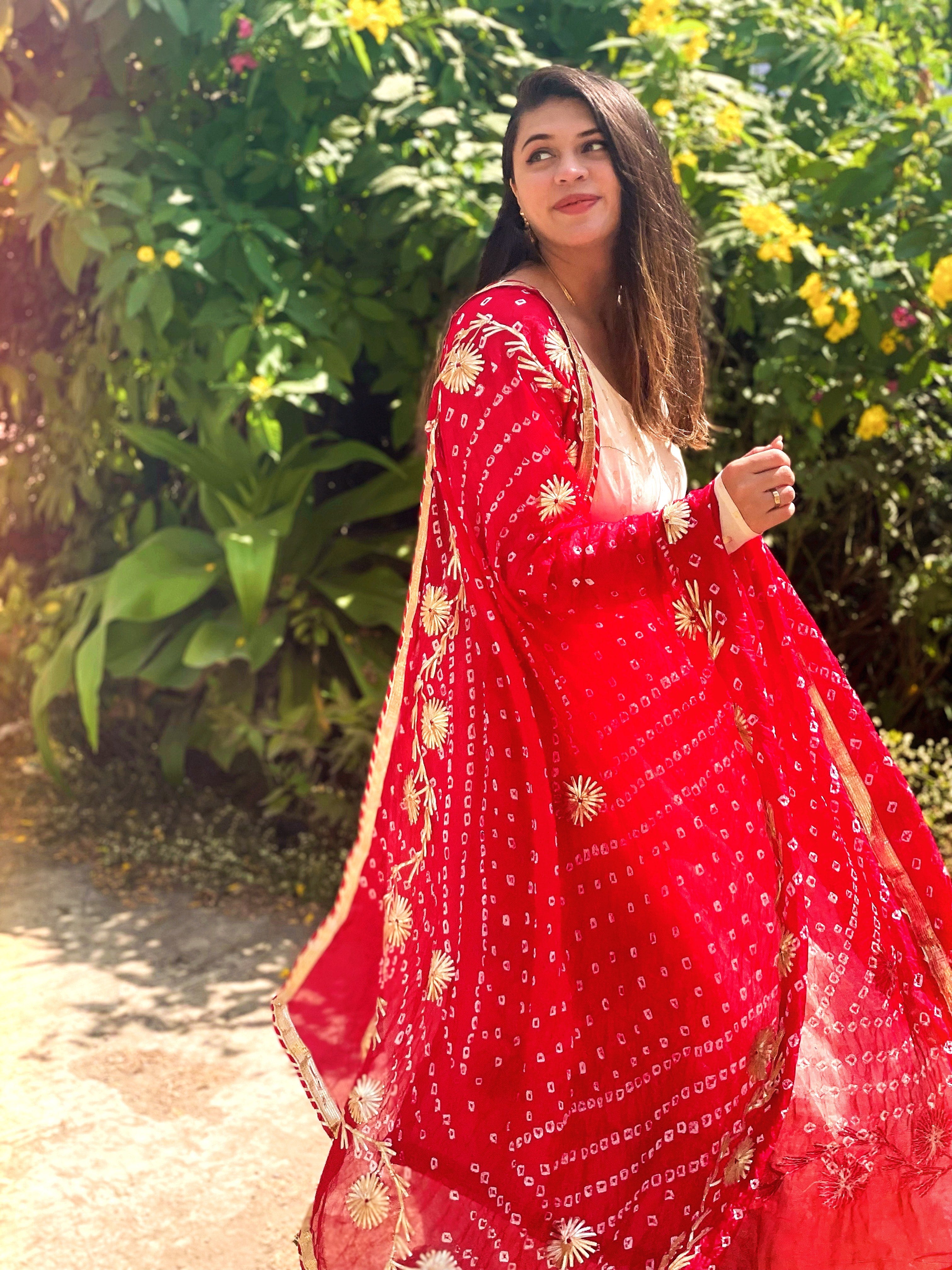 White Whale Long Anarkali Suit Set