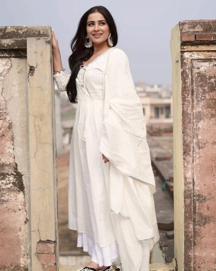 Hot White Gotta Suit Set