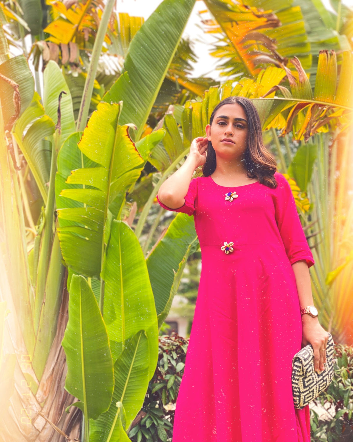 Rose Pink Suit Set