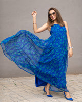 Julia Blue Floral Dress