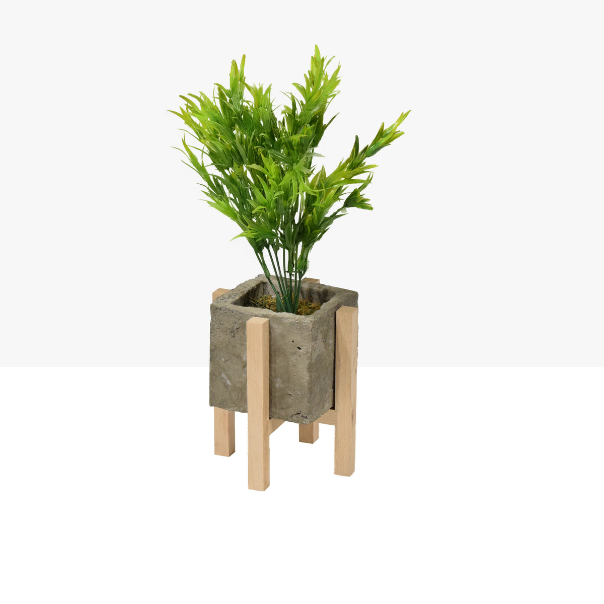 Flower pot with stand