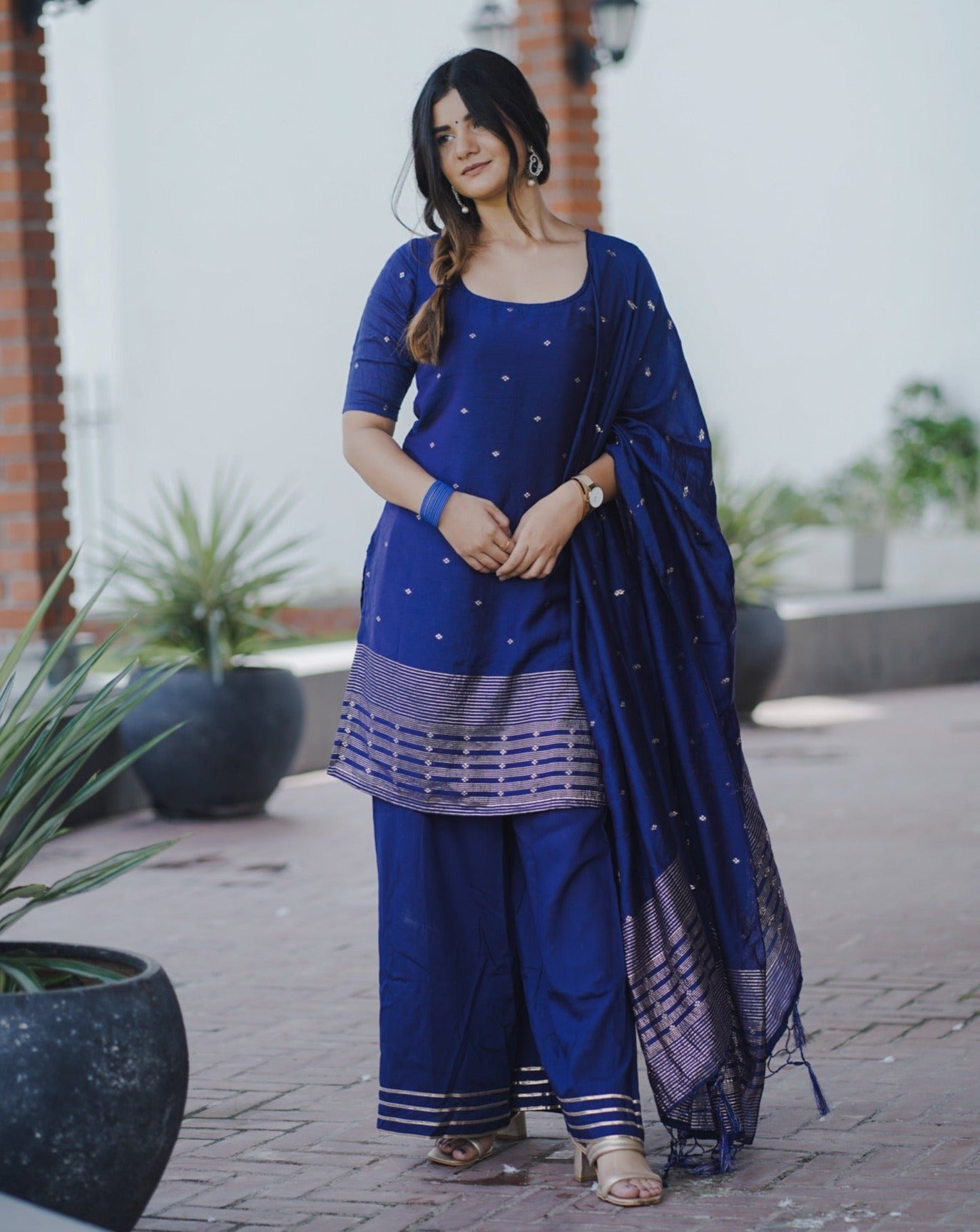 Irish Blue Suit Set