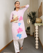 Florence Lavender Workwear Kurta Set