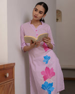 Florence Lavender Workwear Kurta Set