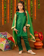 Green Hariyali Noor Suit Set