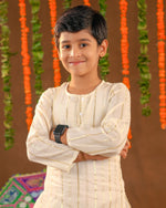 Nazare white kurta set