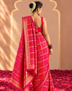 Pure Banarasi Ghaat Chola Saree