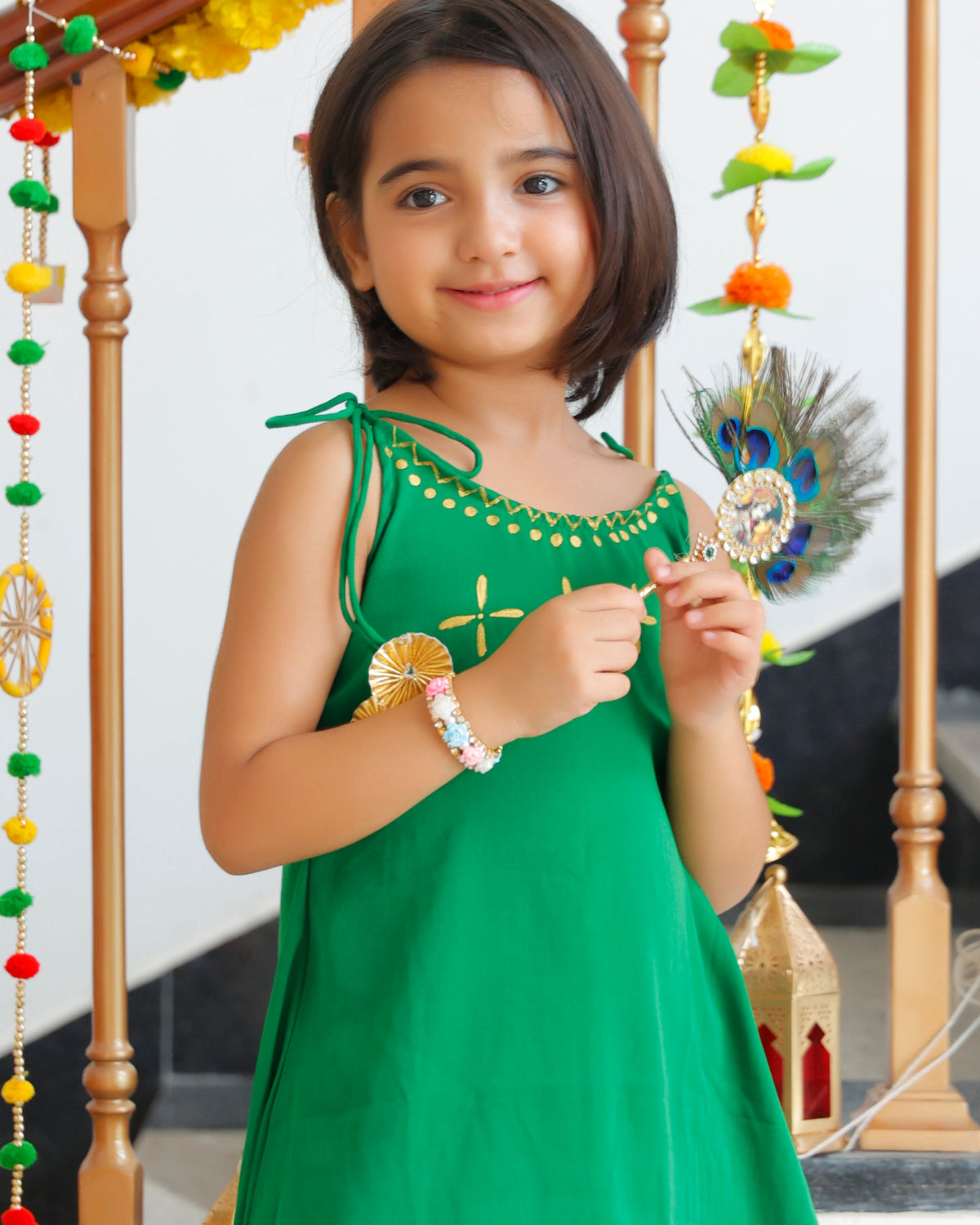 Mohini Green Kurta Set