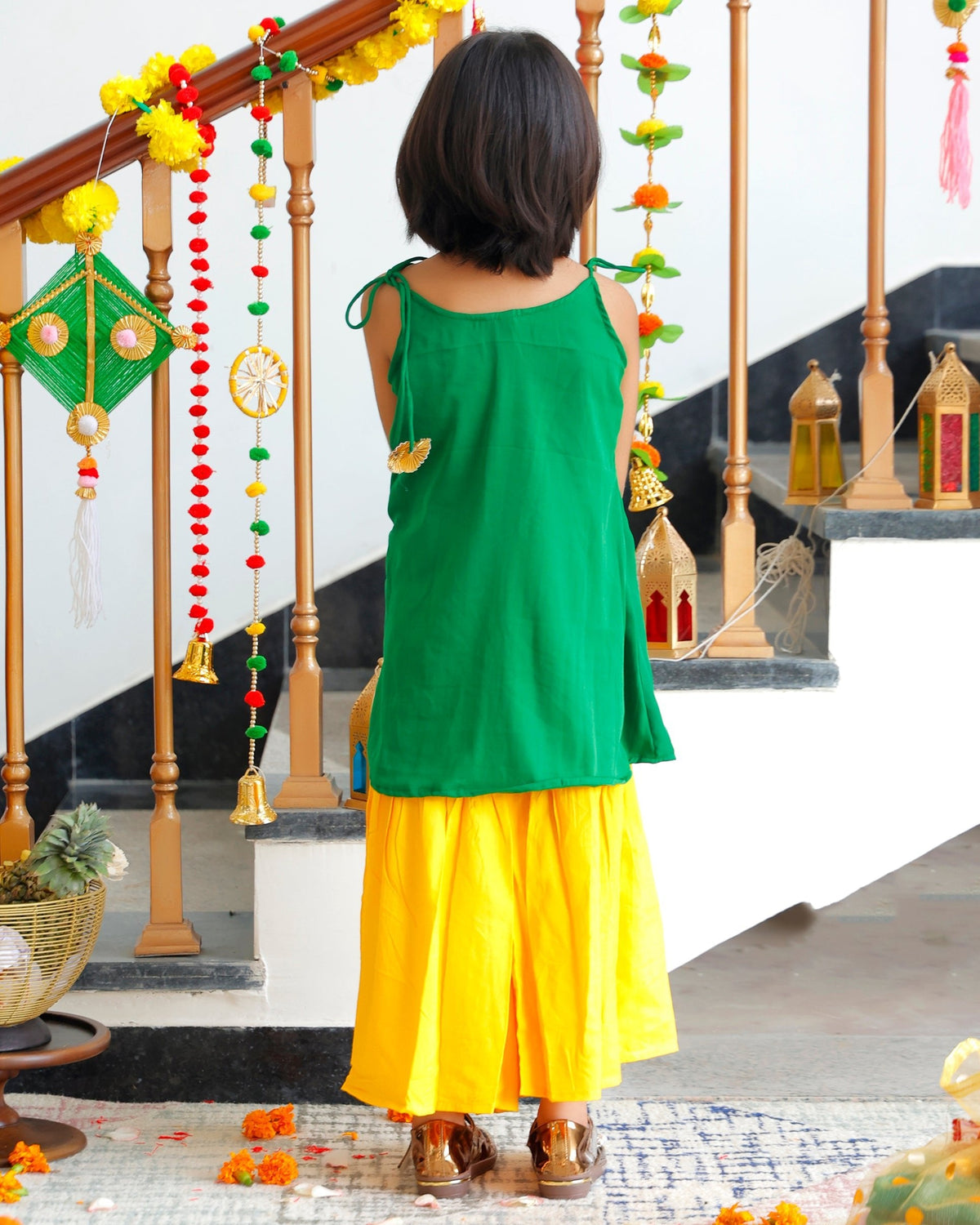 Mohini Green Kurta Set