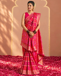 Pure Banarasi Ghaat Chola Saree
