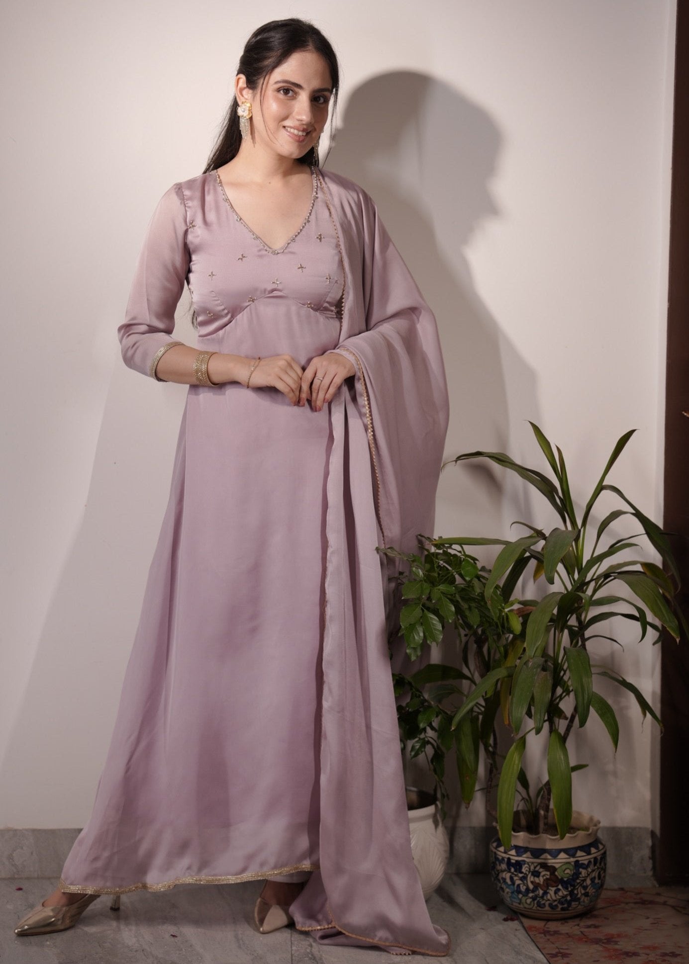 AABHA ANARKALI SUIT SET