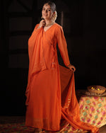 PEACH RANI ANARKALI SUIT SET