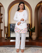 Mishty White Kurta Set