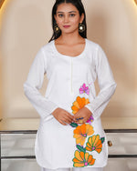Moldy White Kurta Set