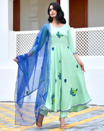 Ink Green Morepankh Suit Set